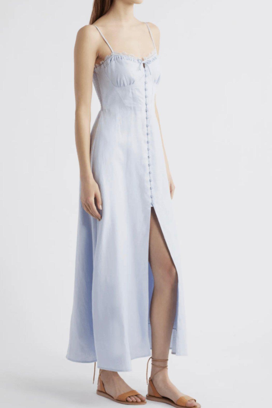 Linella Linen Midi-Dress Product Image