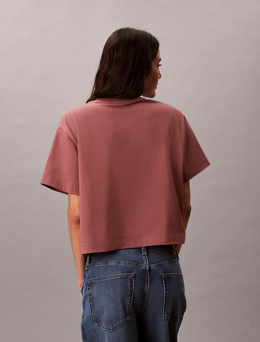 Logo Font Graphic Boxy T-Shirt Product Image