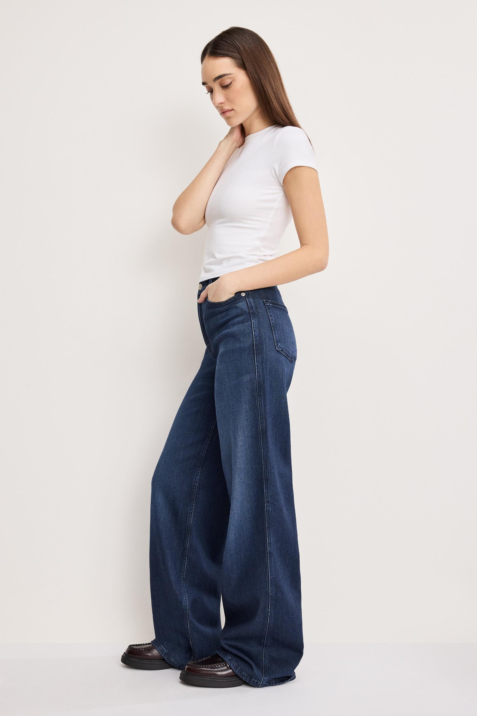 SOFT-TECH GOOD SKATE WIDE JEANS | INDIGO516 Product Image