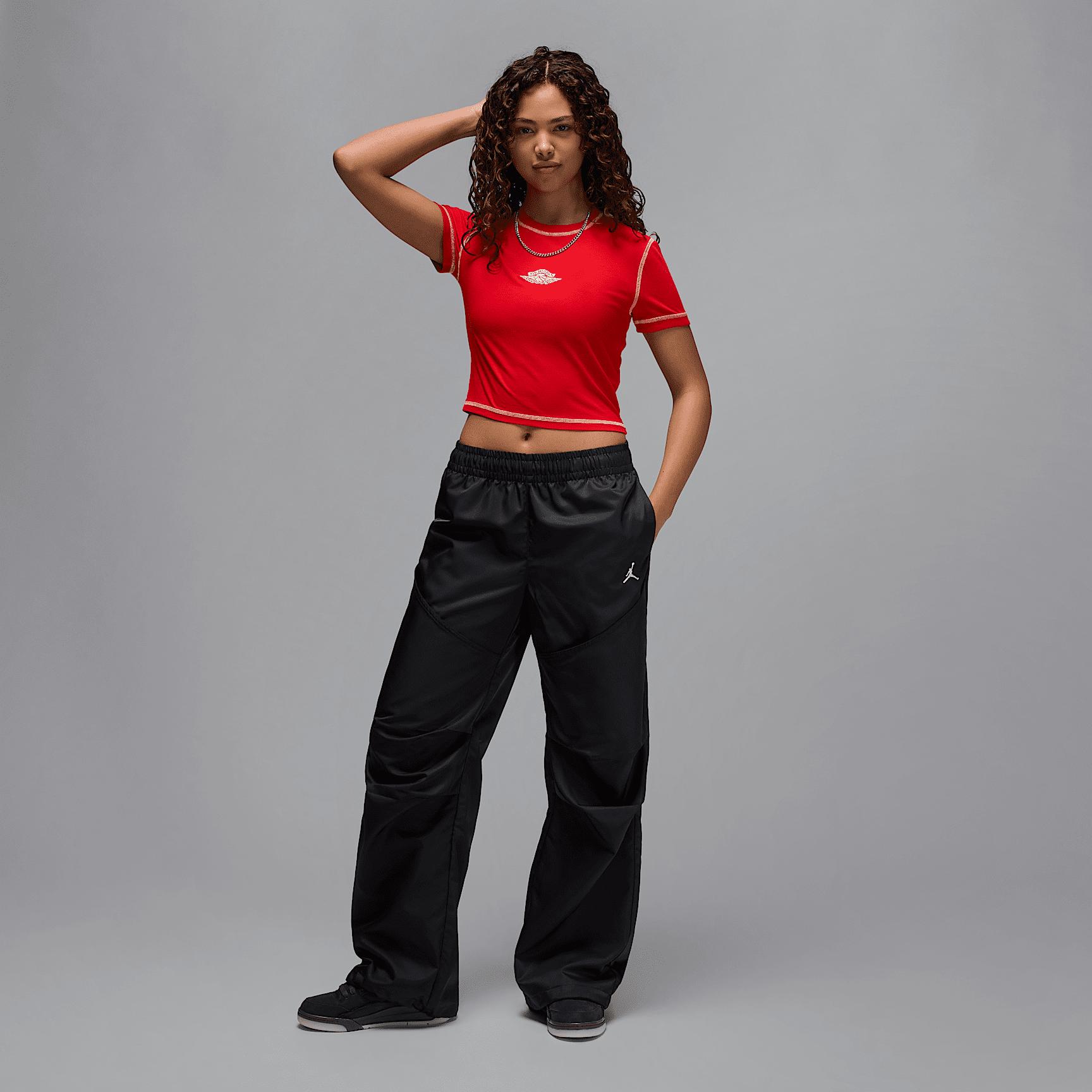 Jordan Rare Air Women's Cropped Short-Sleeve T-Shirt Product Image