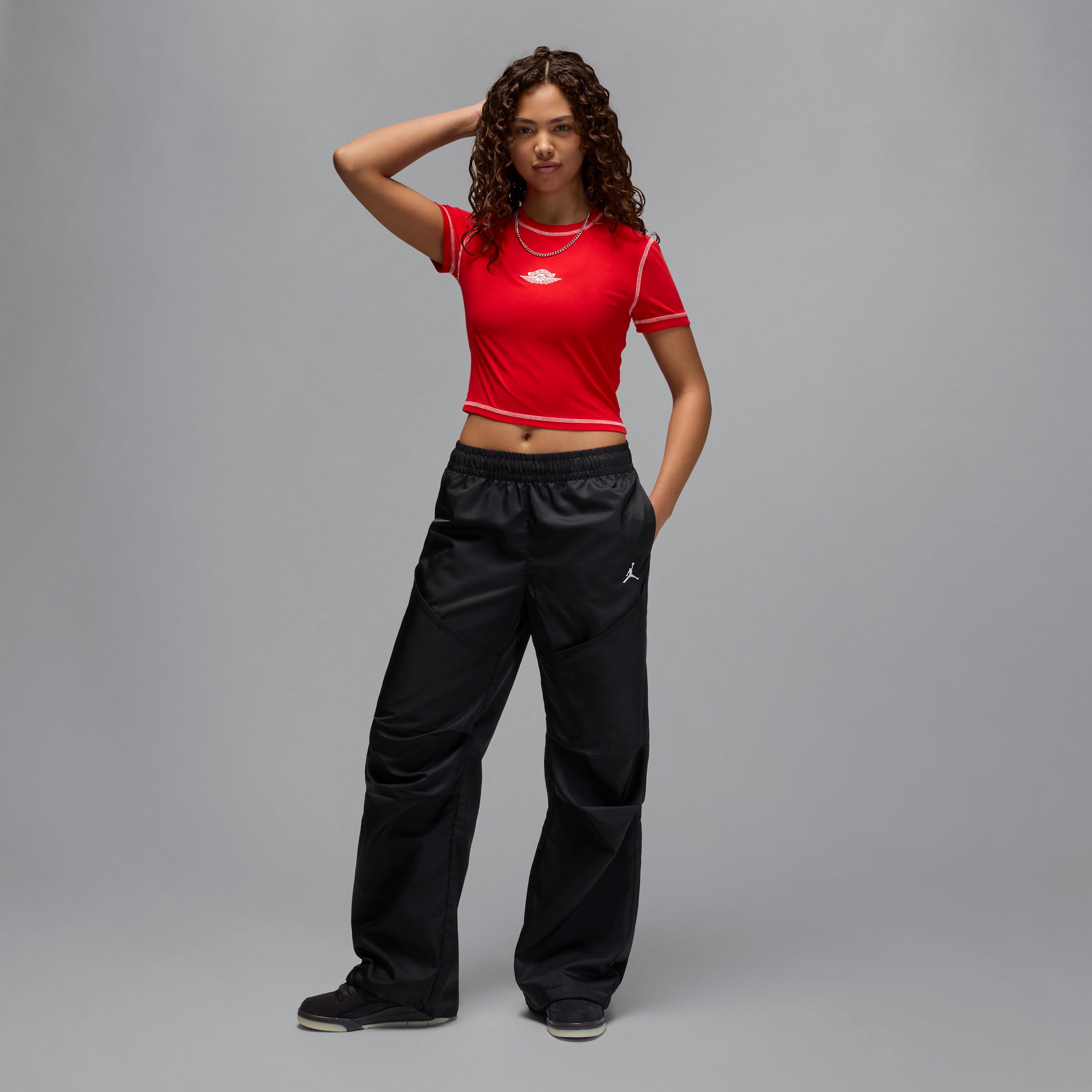 Jordan Rare Air Women's Cropped Short-Sleeve T-Shirt Product Image