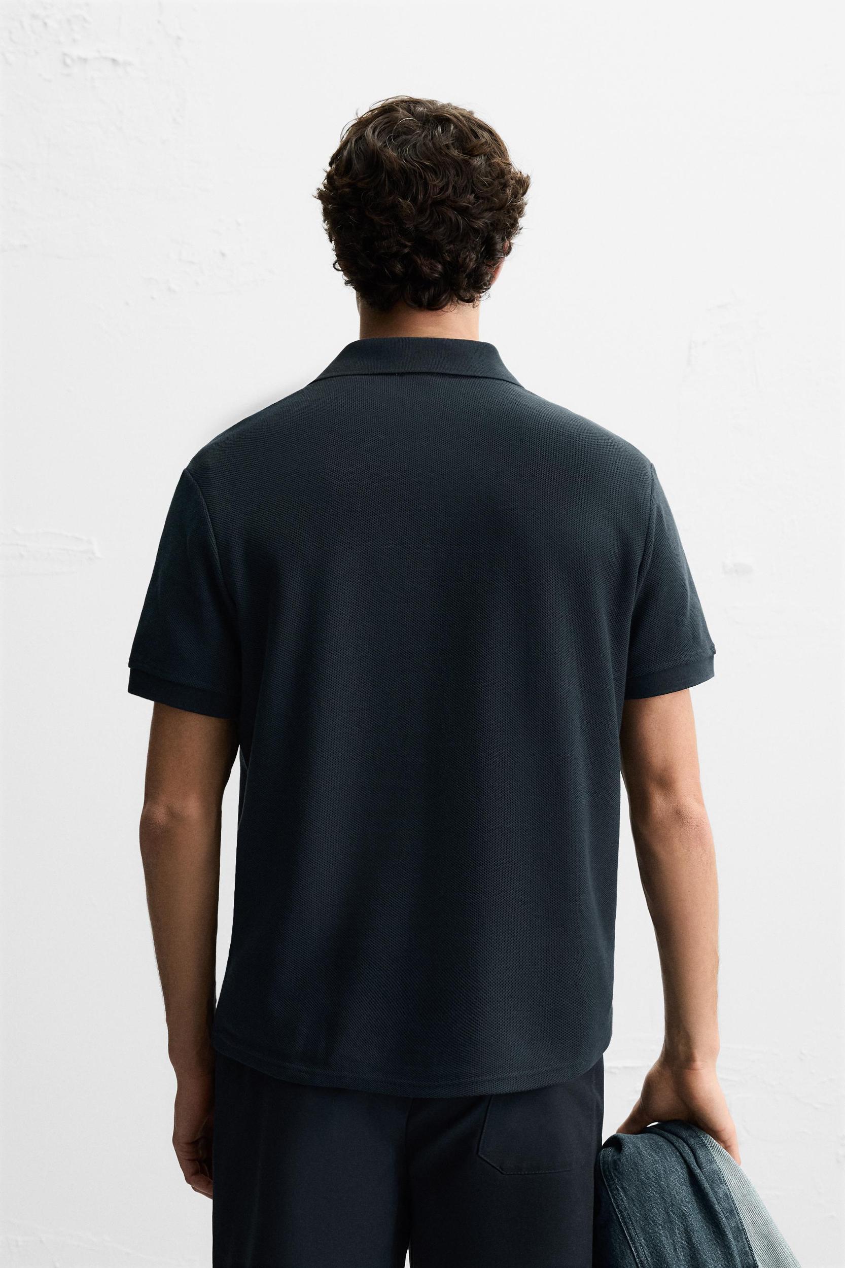 QUARTER ZIP POLO Product Image