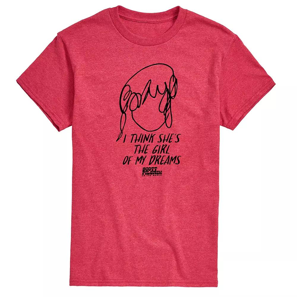 Men's Scott Pilgrim Vs The World Dreams Graphic Tee,  Product Image