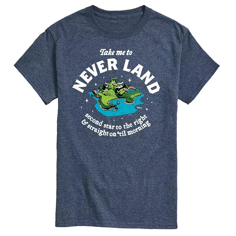 Disney's Peter Pan Men's Never Land Graphic Tee,  Product Image