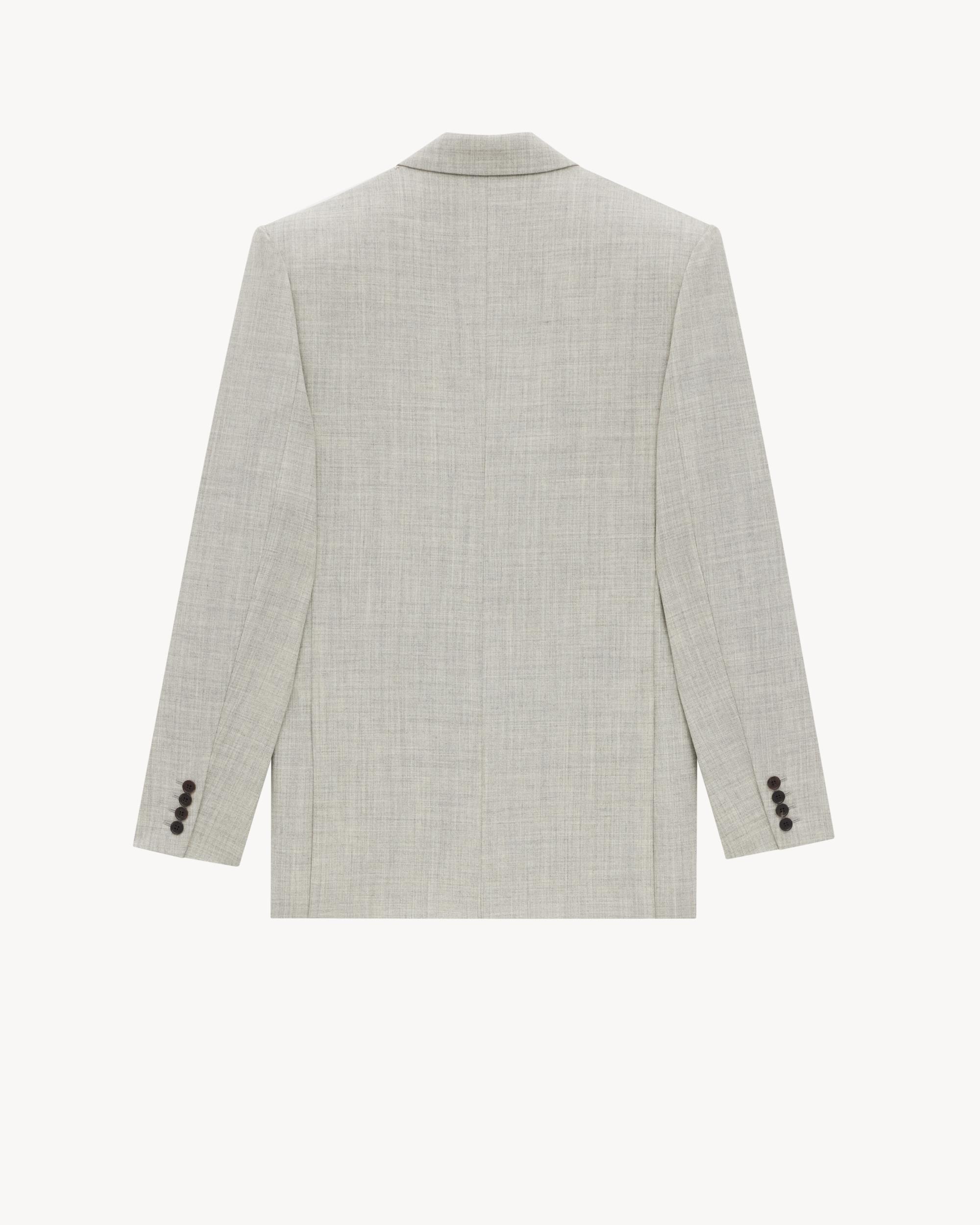 jacket in wool chiné Product Image