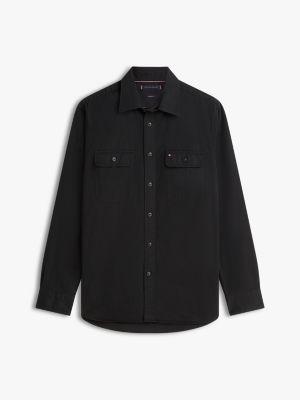Regular Fit Brushed Twill Overshirt Product Image