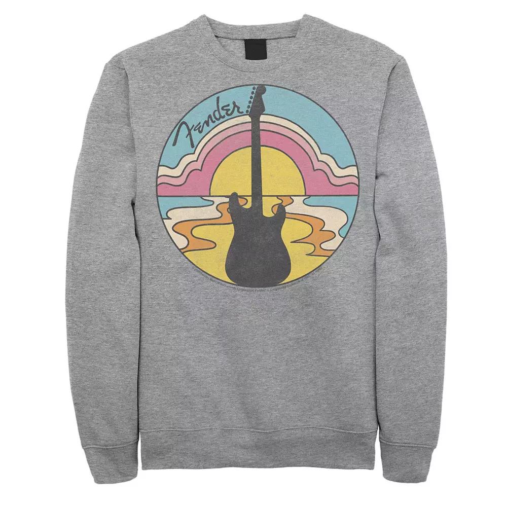 Men's Fender Groovy Sunset Logo Sweatshirt,  Product Image