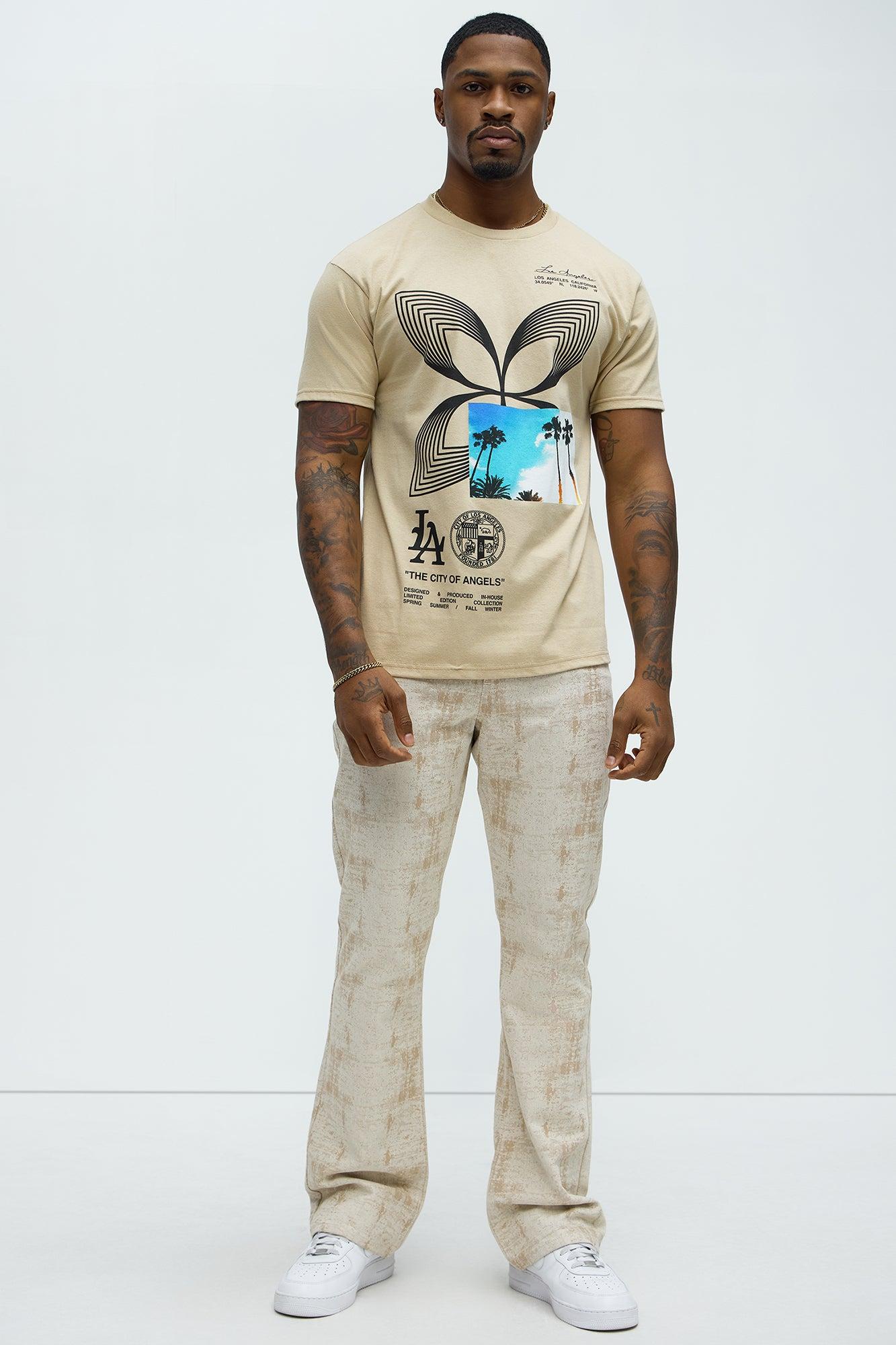 LA Lifestyle Short Sleeve Tee - Sand Product Image