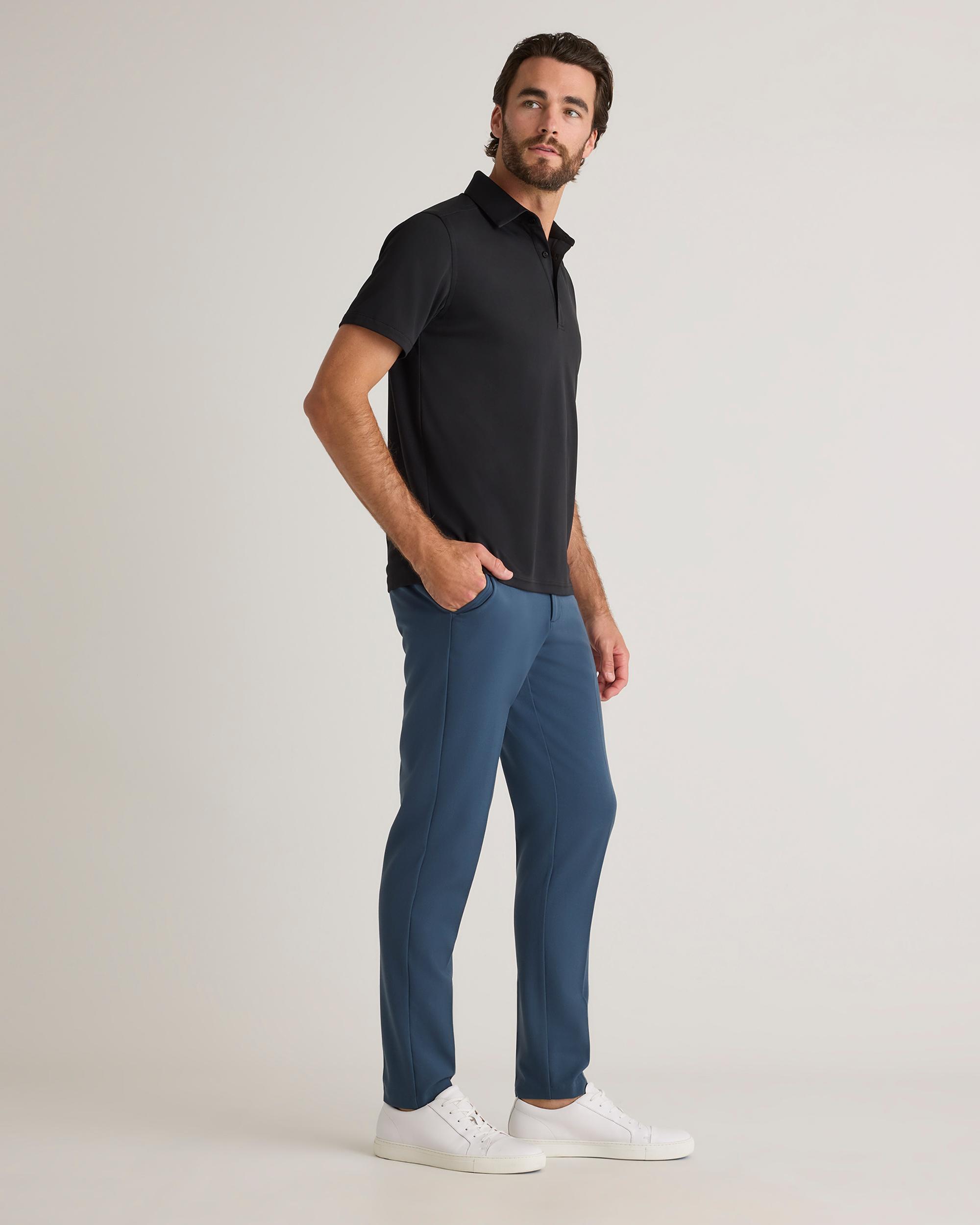 Quince | Men's Commuter Stretch Pique Polo 100% Polyester Product Image