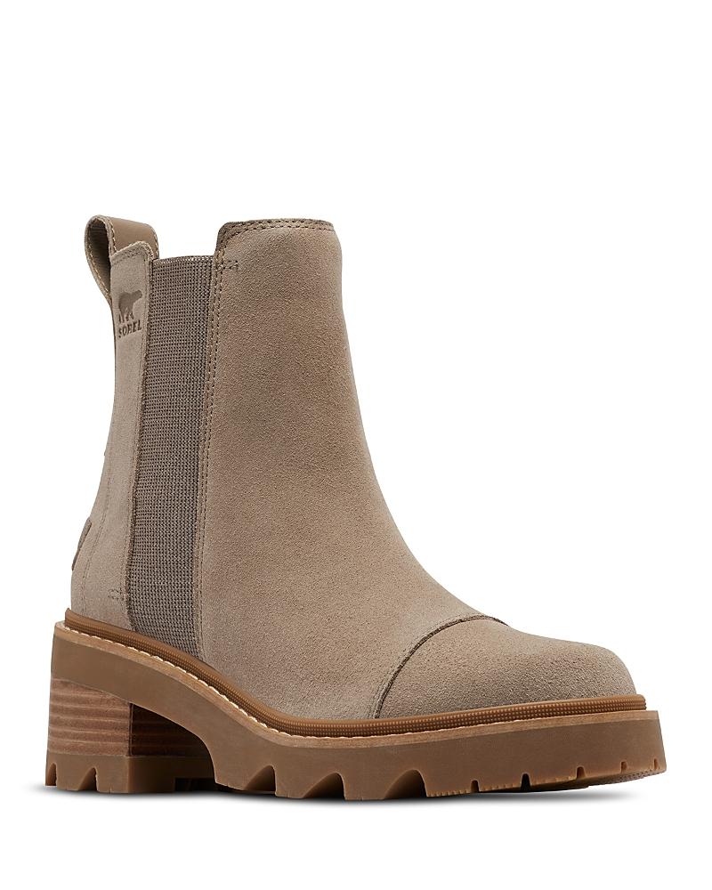 Sorel Womens Joan Now Block Heel Chelsea Boots Product Image