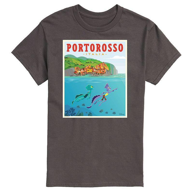 Disney's Luca Men's Portorossa Italy Postcard Graphic Tee,  Product Image