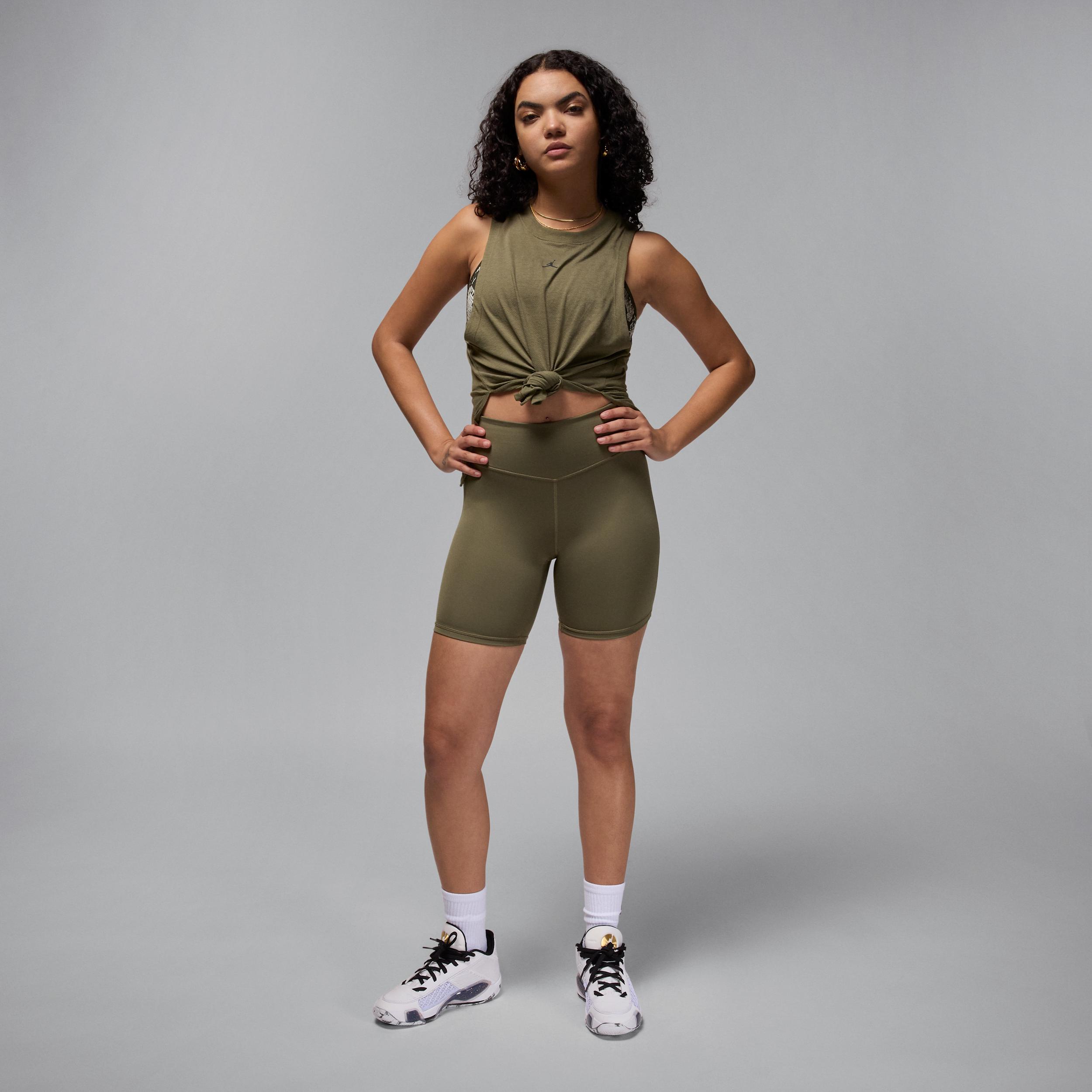 Womens Jordan Sport High-Waisted 7 Bike Shorts | FN7325-222 Product Image