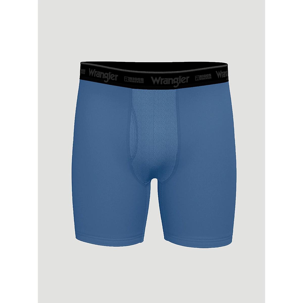 Men's RIGGS Cooling Boxer Brief (3-Pack) in Black/Charcoal/Red Product Image