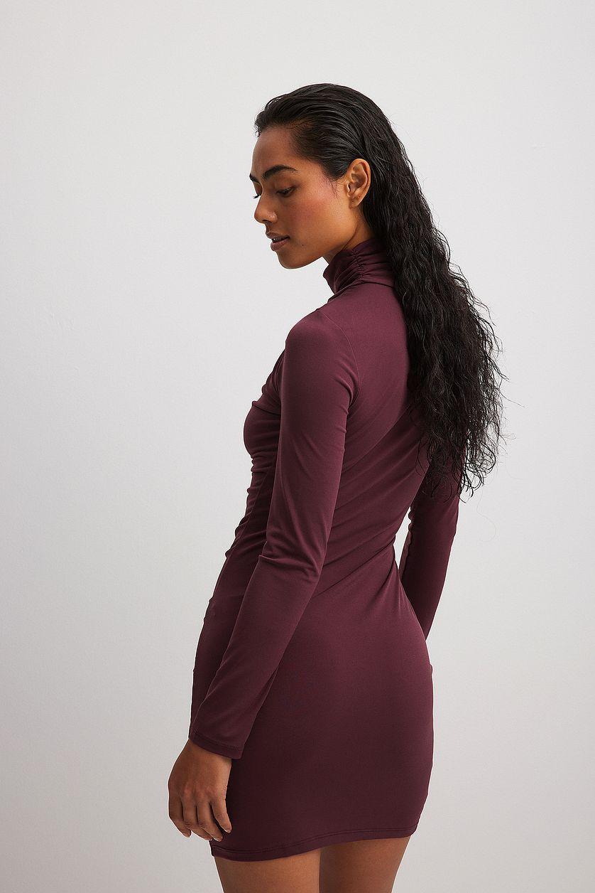 Collar Mini Dress Product Image