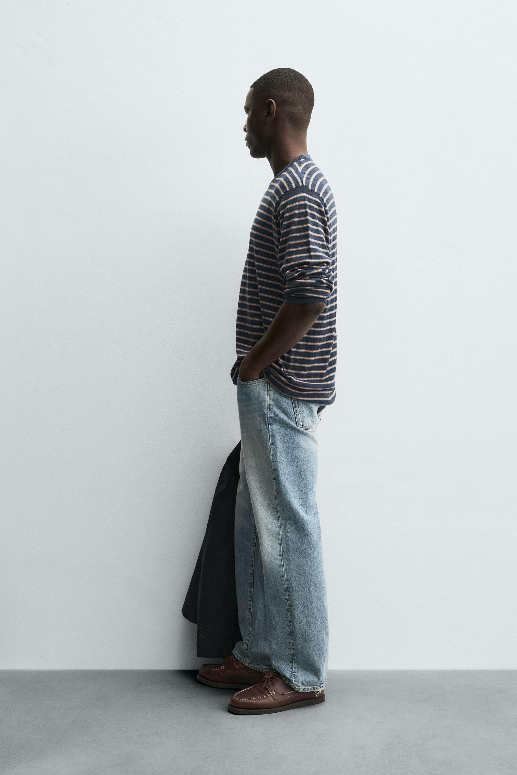 STRIPED JACQUARD SWEATER Product Image