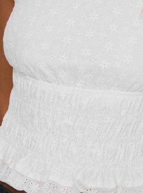 Asuka Top White Product Image