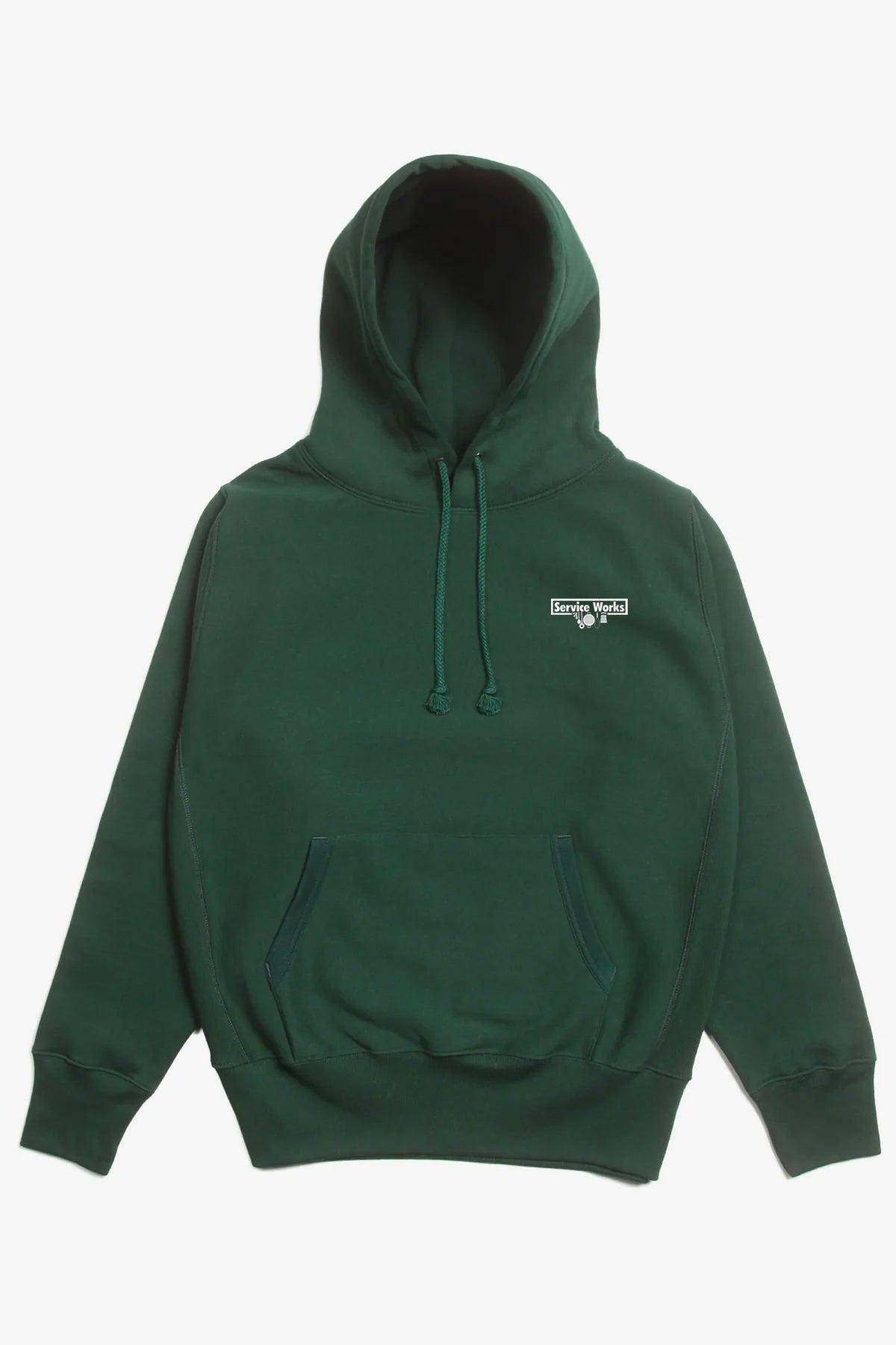 Heavyweight 12oz Logo Hoodie - Navy Product Image