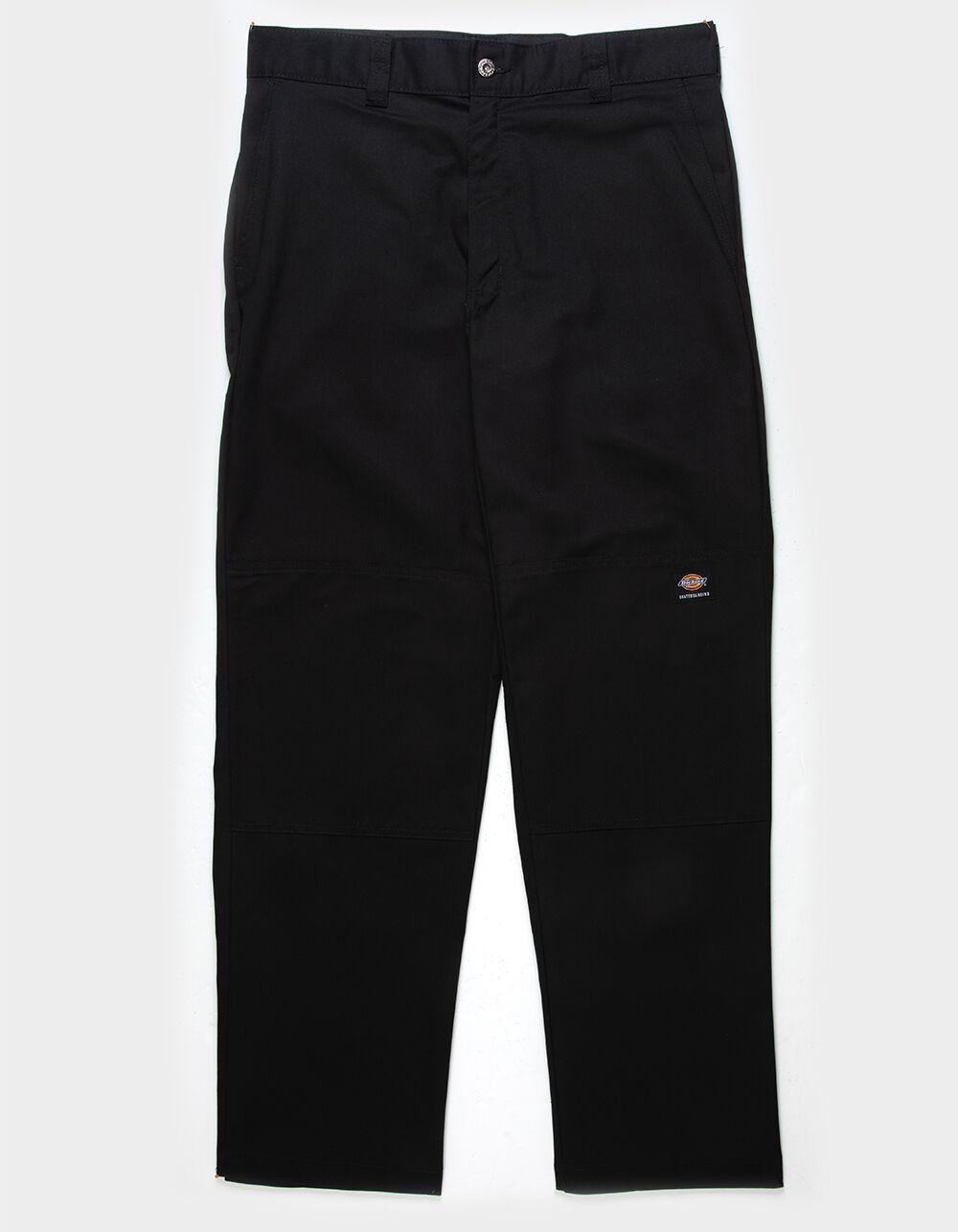 DICKIES Skateboarding Regular Fit Double Knee Mens Pants - BLACK Product Image