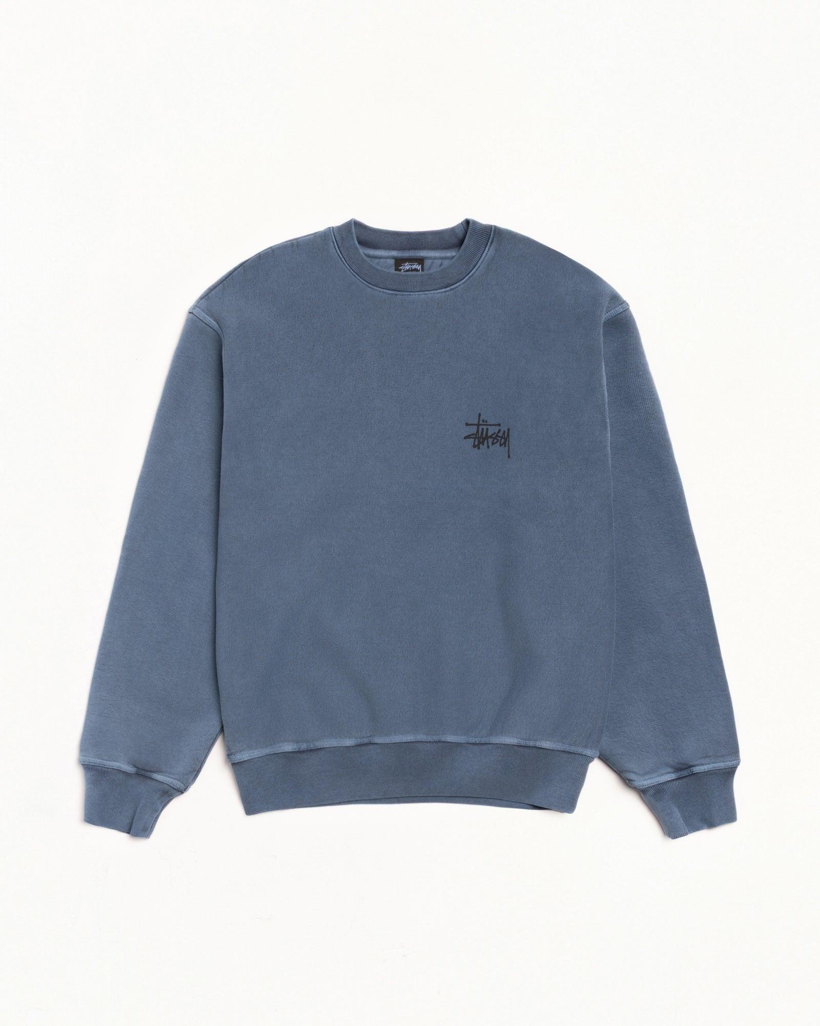 BASIC STÜSSY CREW PIGMENT DYED Male Product Image