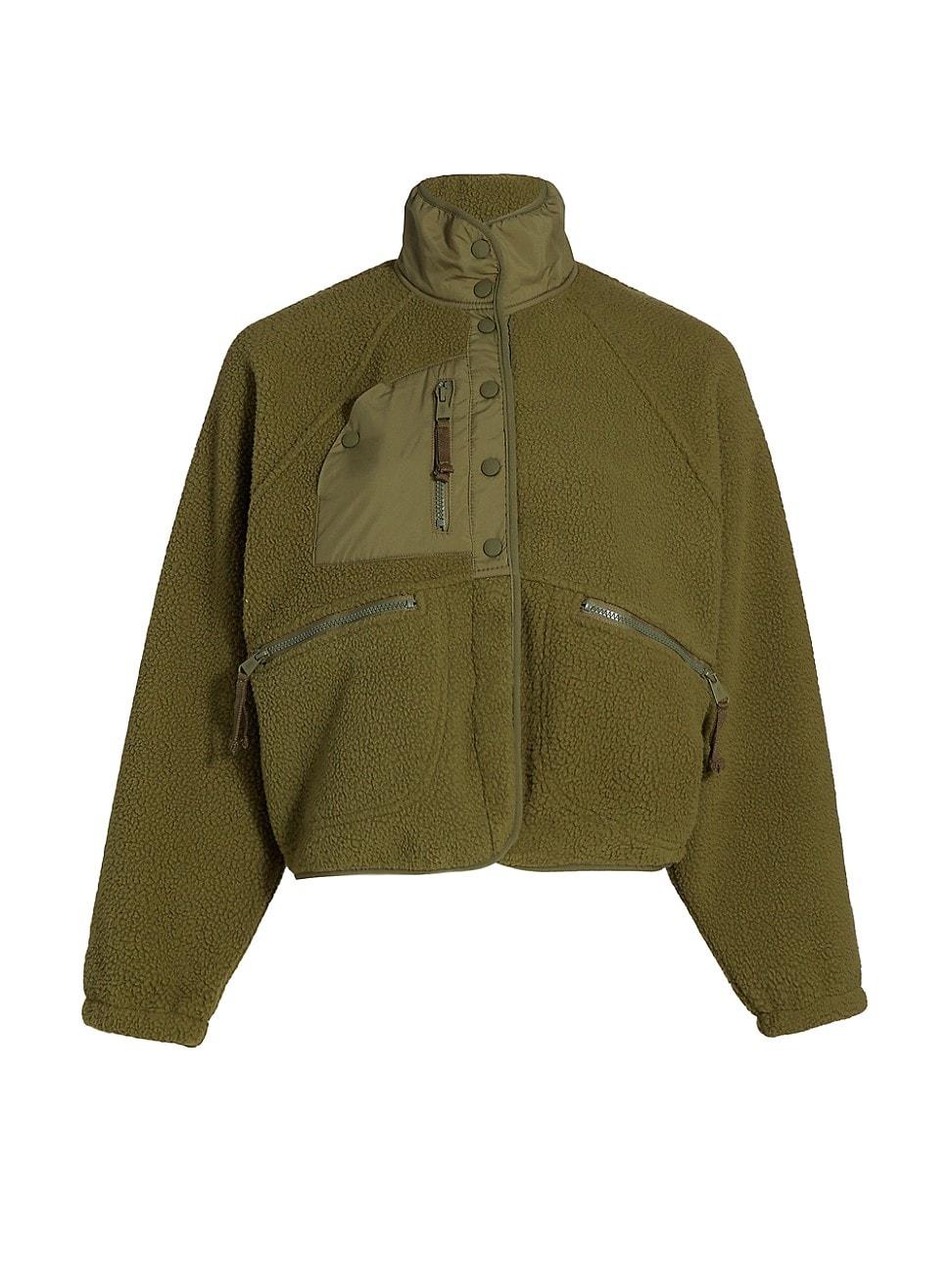 Womens Hit The Slopes Fleece Jacket Product Image