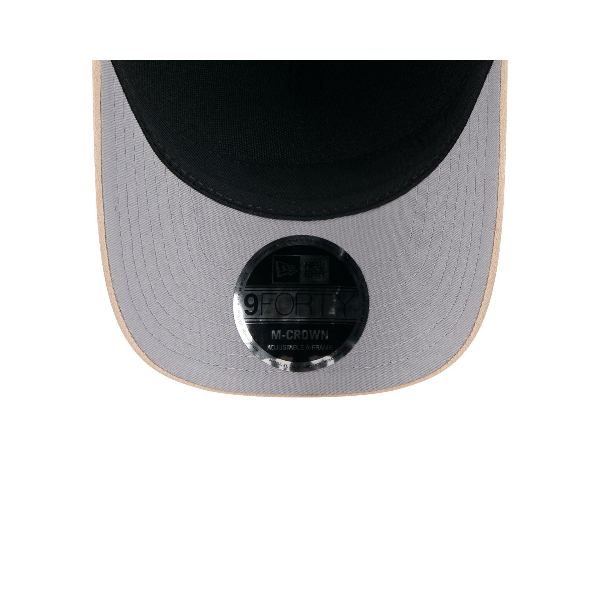 New York Yankees Suede Patch 9FORTY M-Crown A-Frame Adjustable Hat Male Product Image