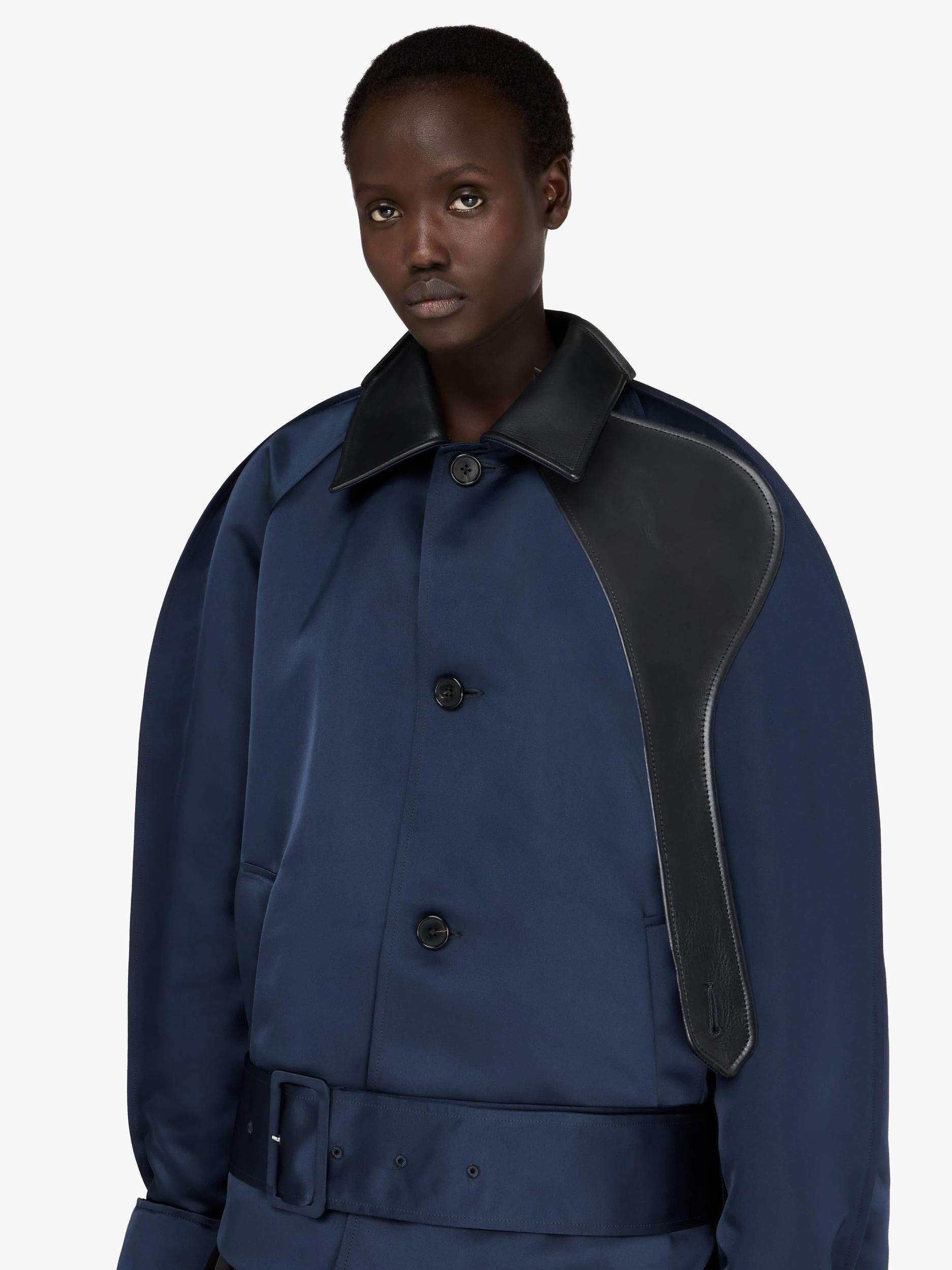 ROUNDED BLOUSON JACKET Product Image