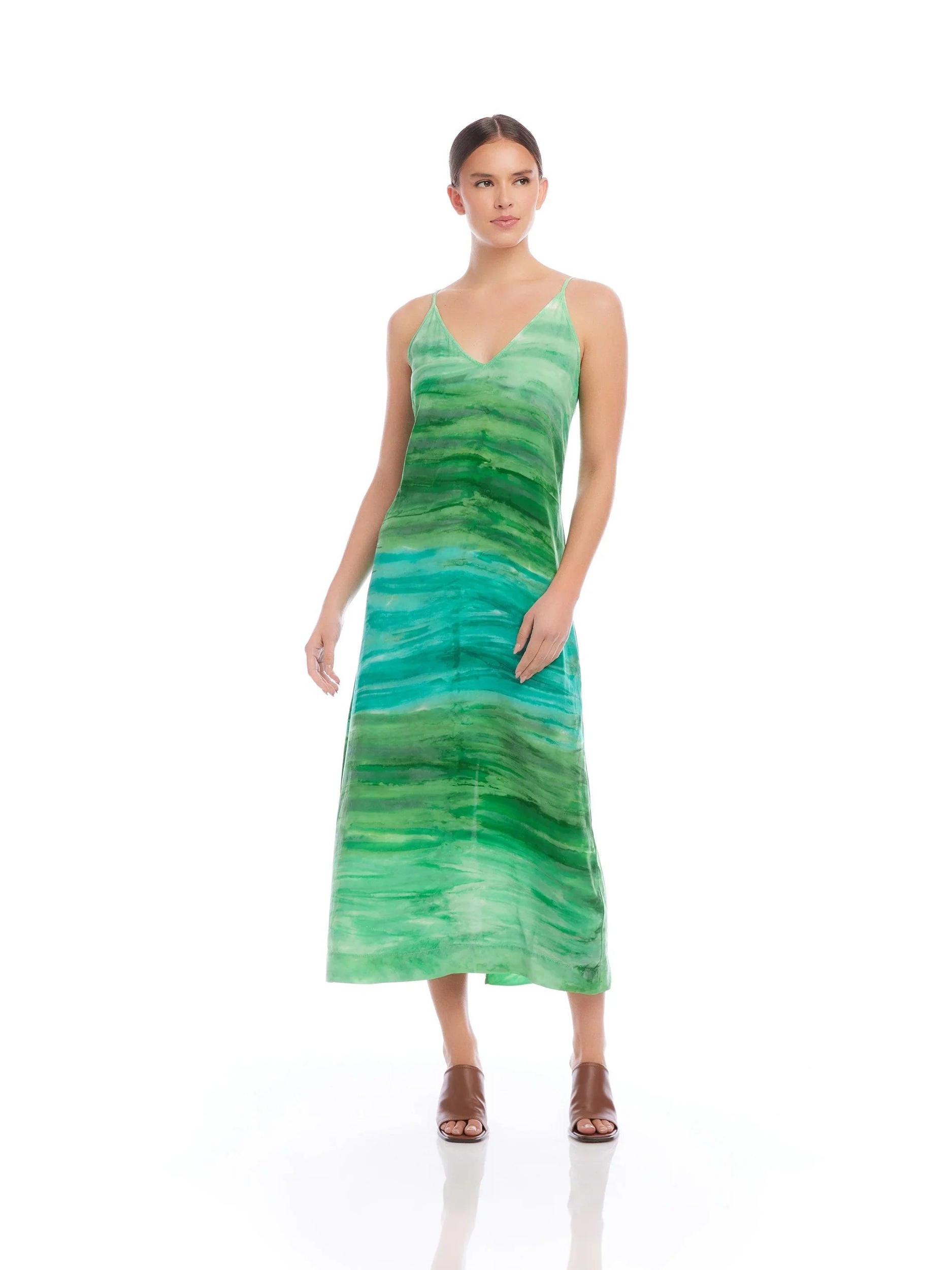Jade Maxi Dress in Tie-Dye Product Image
