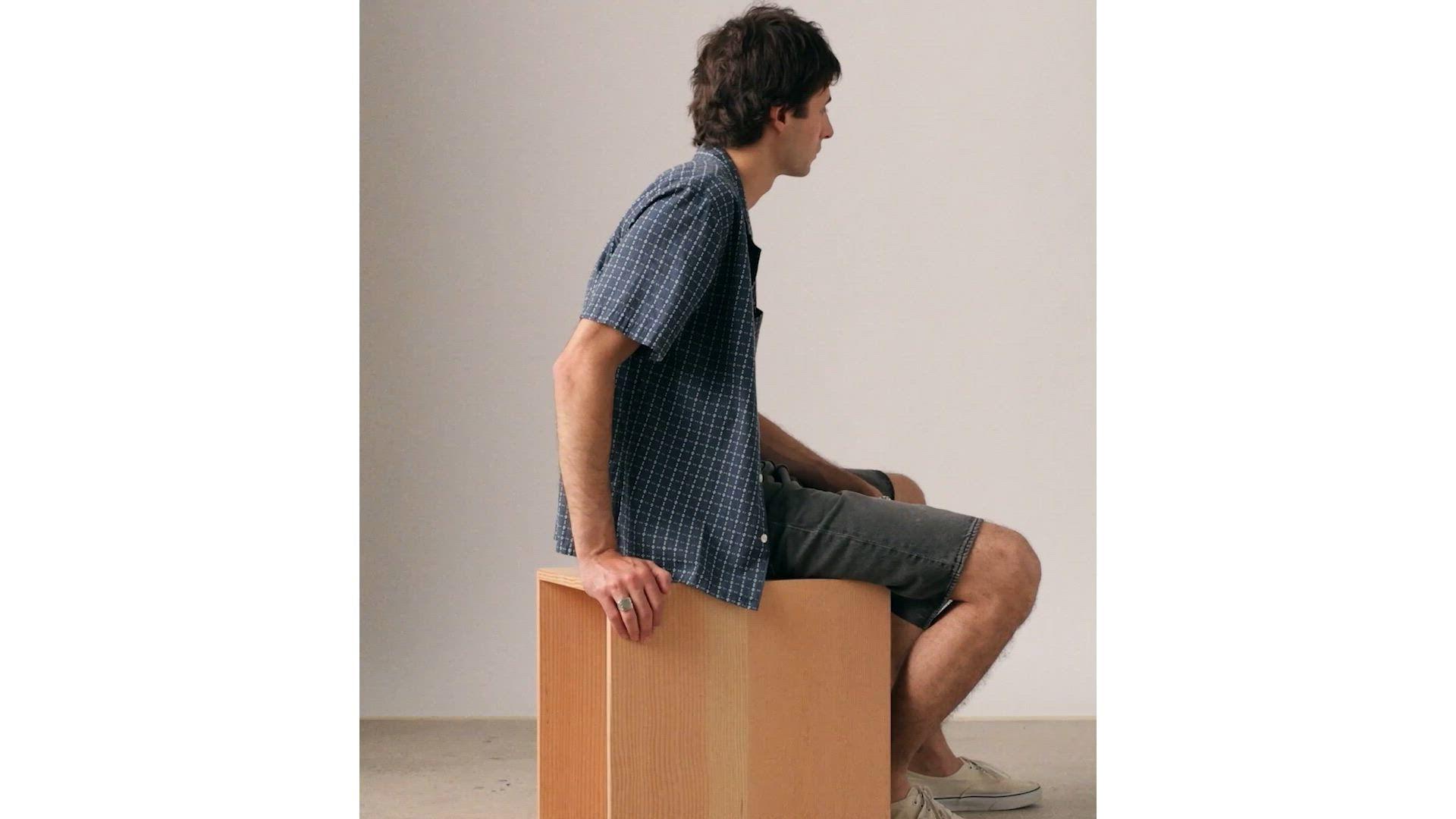 Short-Sleeve Sunset Standard Camp Shirt Product Image