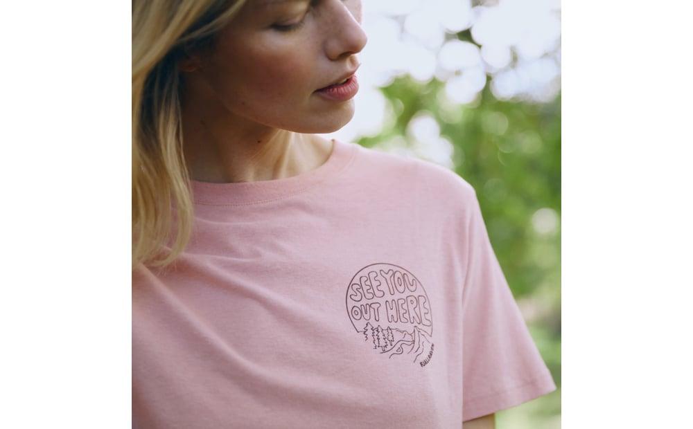 Hemp Blend Out Here T-shirt W Product Image