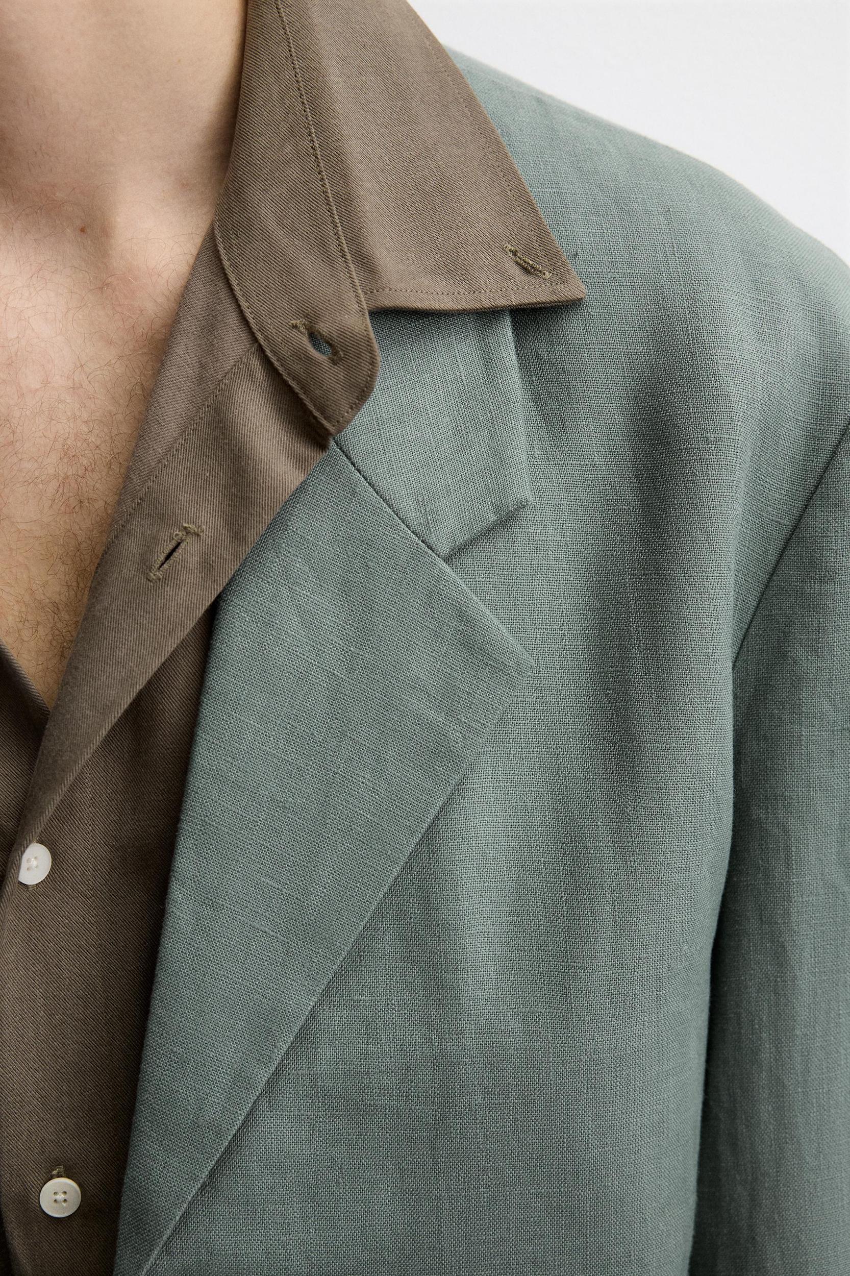 SUIT JACKET IN 100% LINEN Product Image