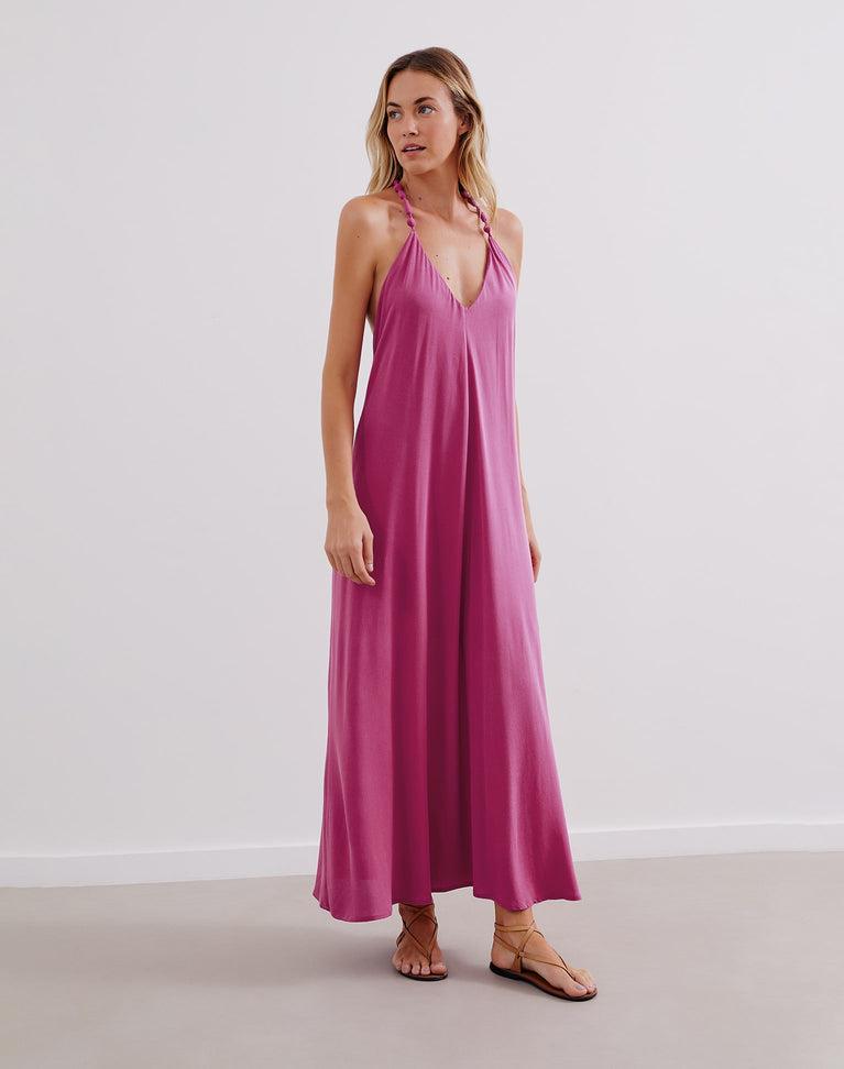 Remi Detail Long Dress (exchange only) - Jaipur Product Image