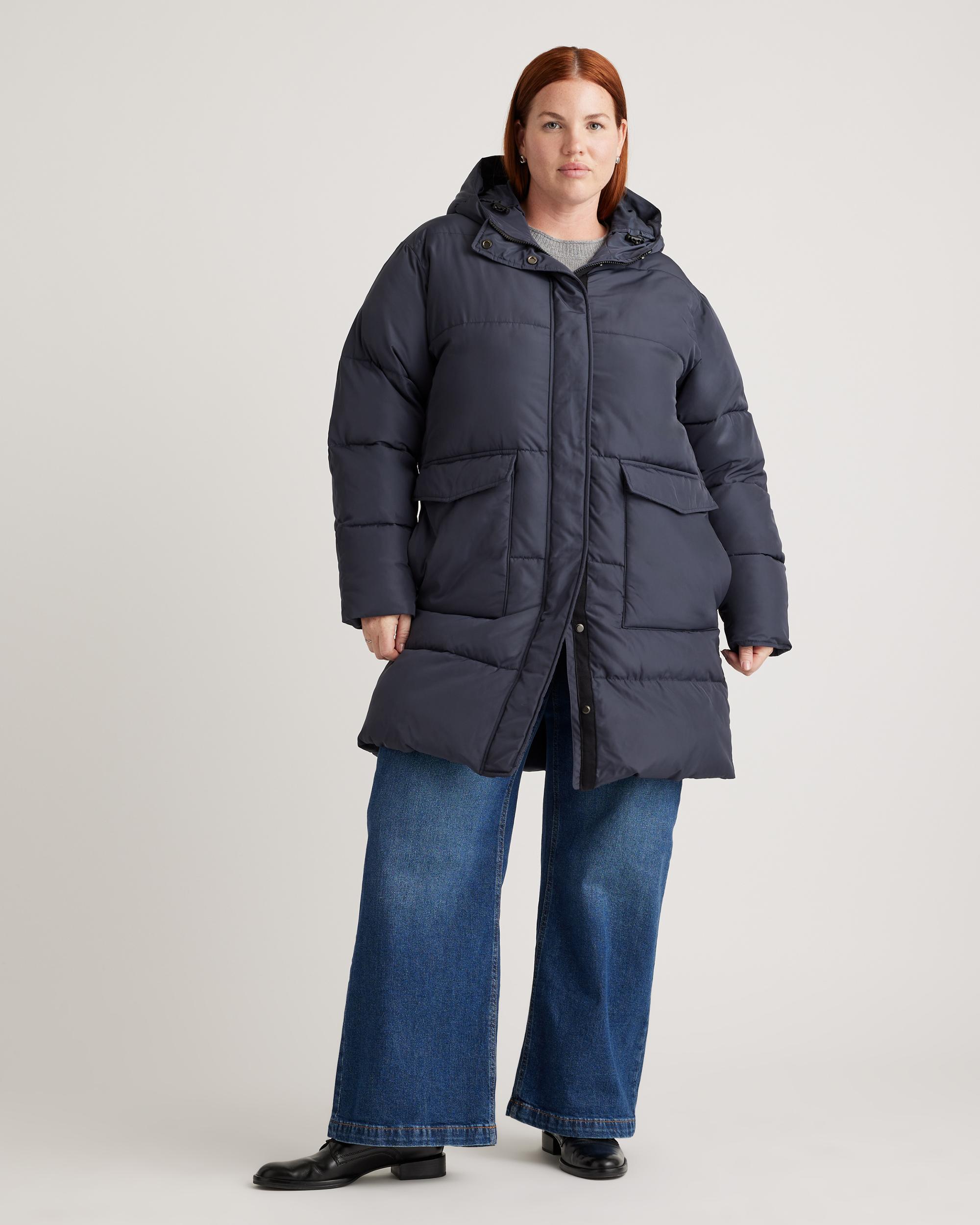 Quince | Women's Featherless Long Puffer Parka Recycled Polyester Product Image