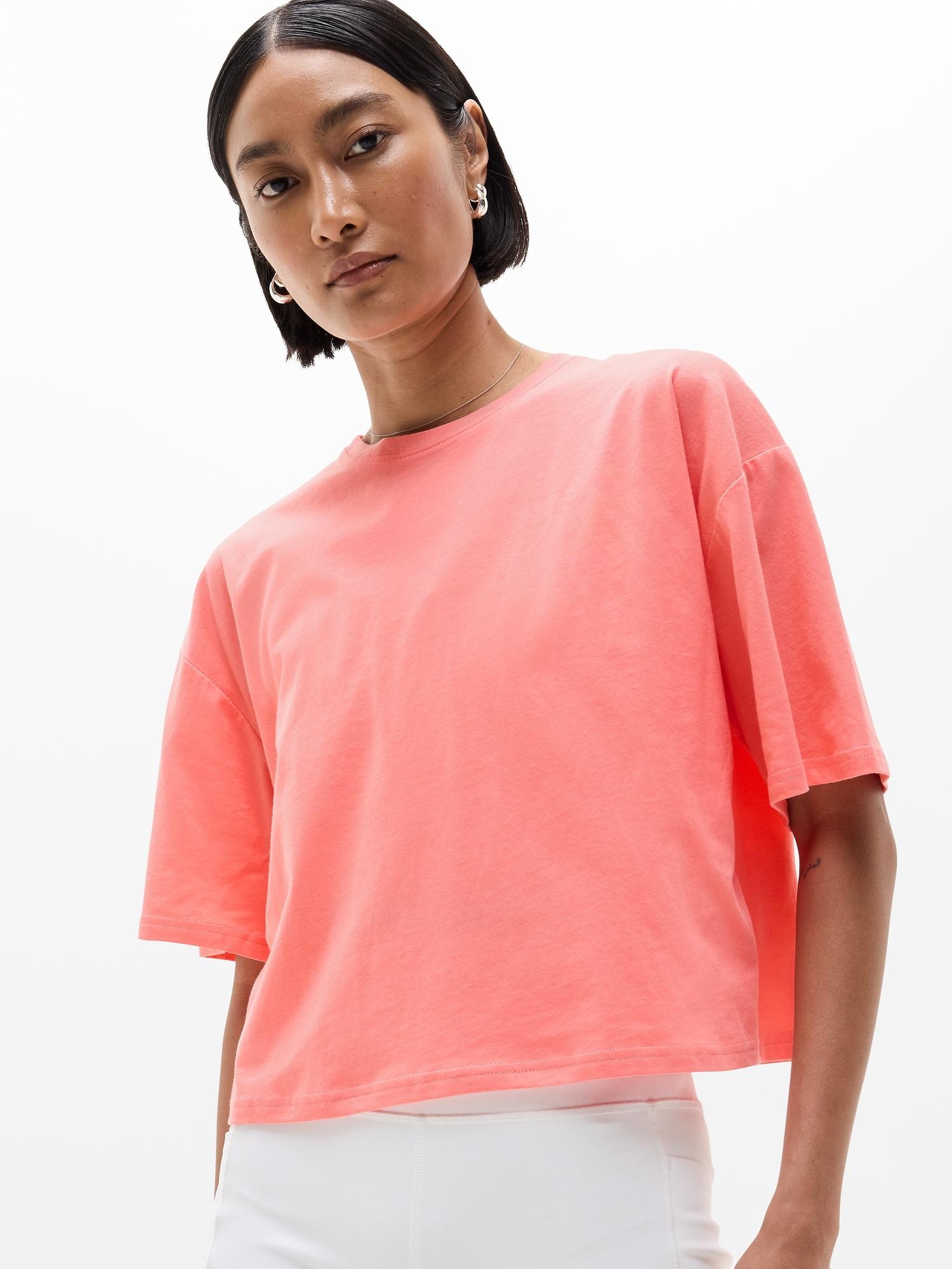 True Cotton Crop Tee Product Image