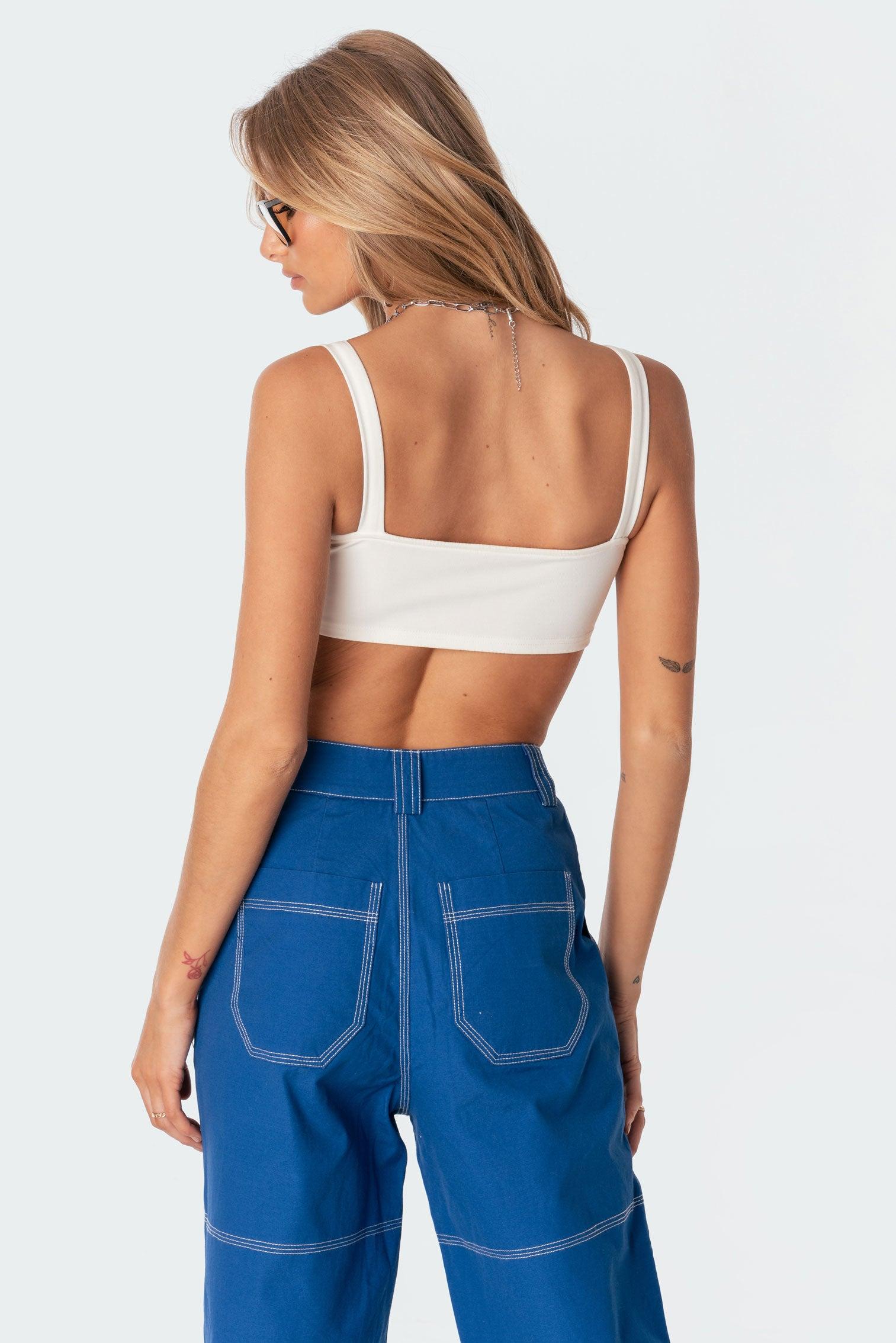 Valeria V Crop Top Product Image