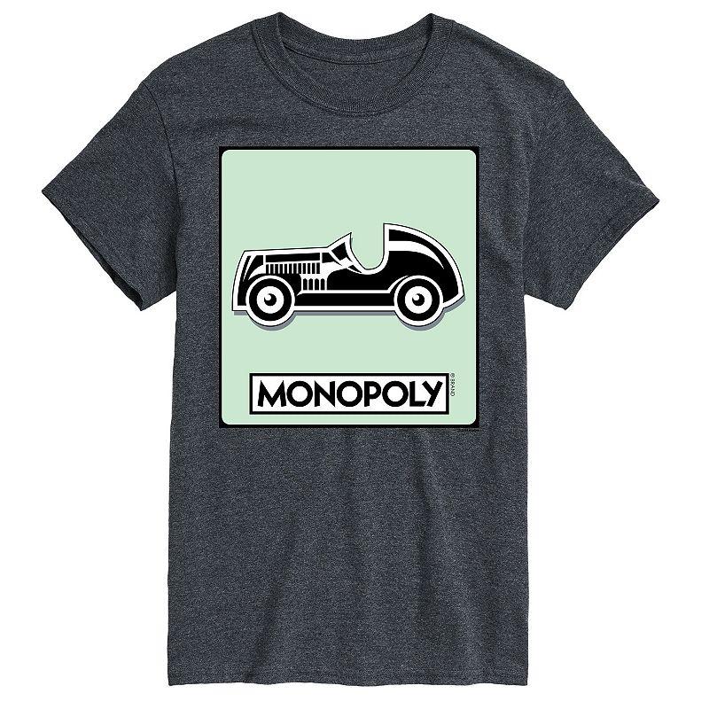 Big & Tall Monopoly Car Game Token Graphic Tee, Men's,  Product Image
