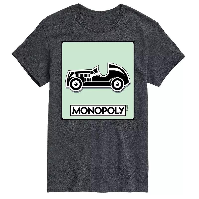 Big & Tall Monopoly Car Game Token Graphic Tee, Men's,  Product Image