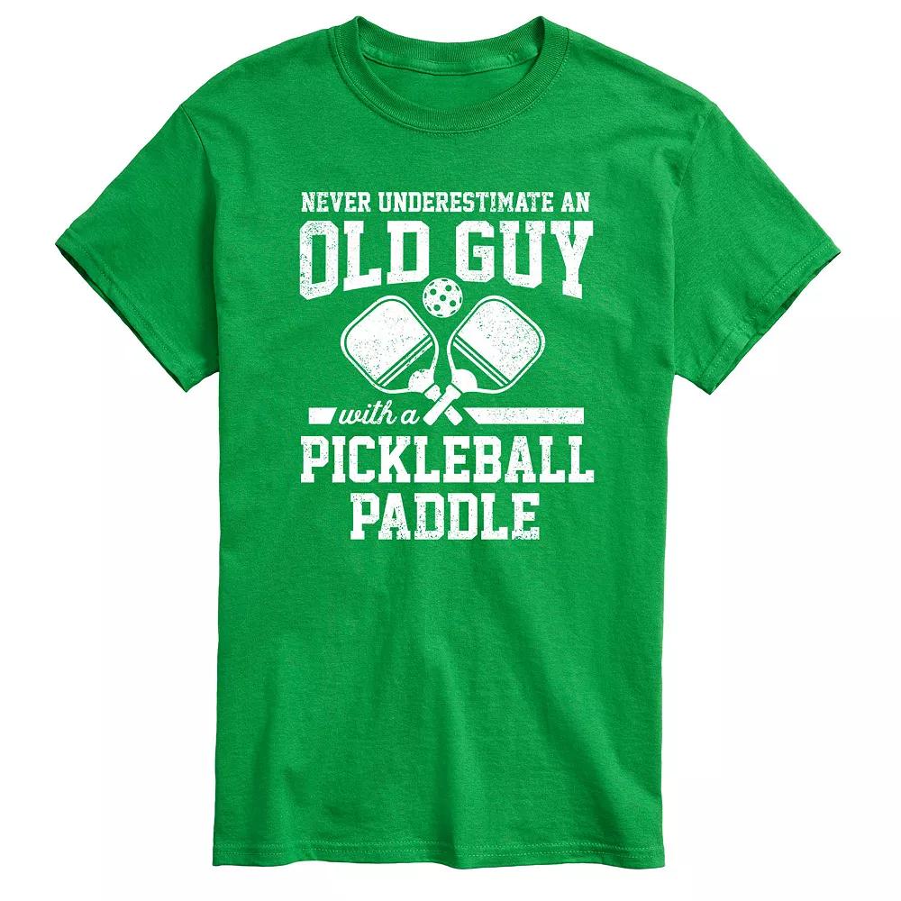 Big & Tall Old Guy Pickleball Tee, Men's,  Product Image