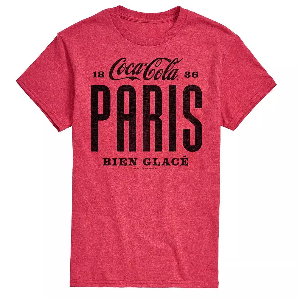 Men's Coca-Cola Paris Graphic Tee,  Product Image