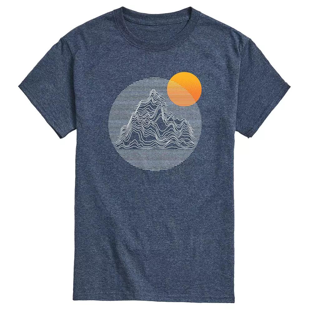 Men's Line Art Mountain Tee,  Product Image