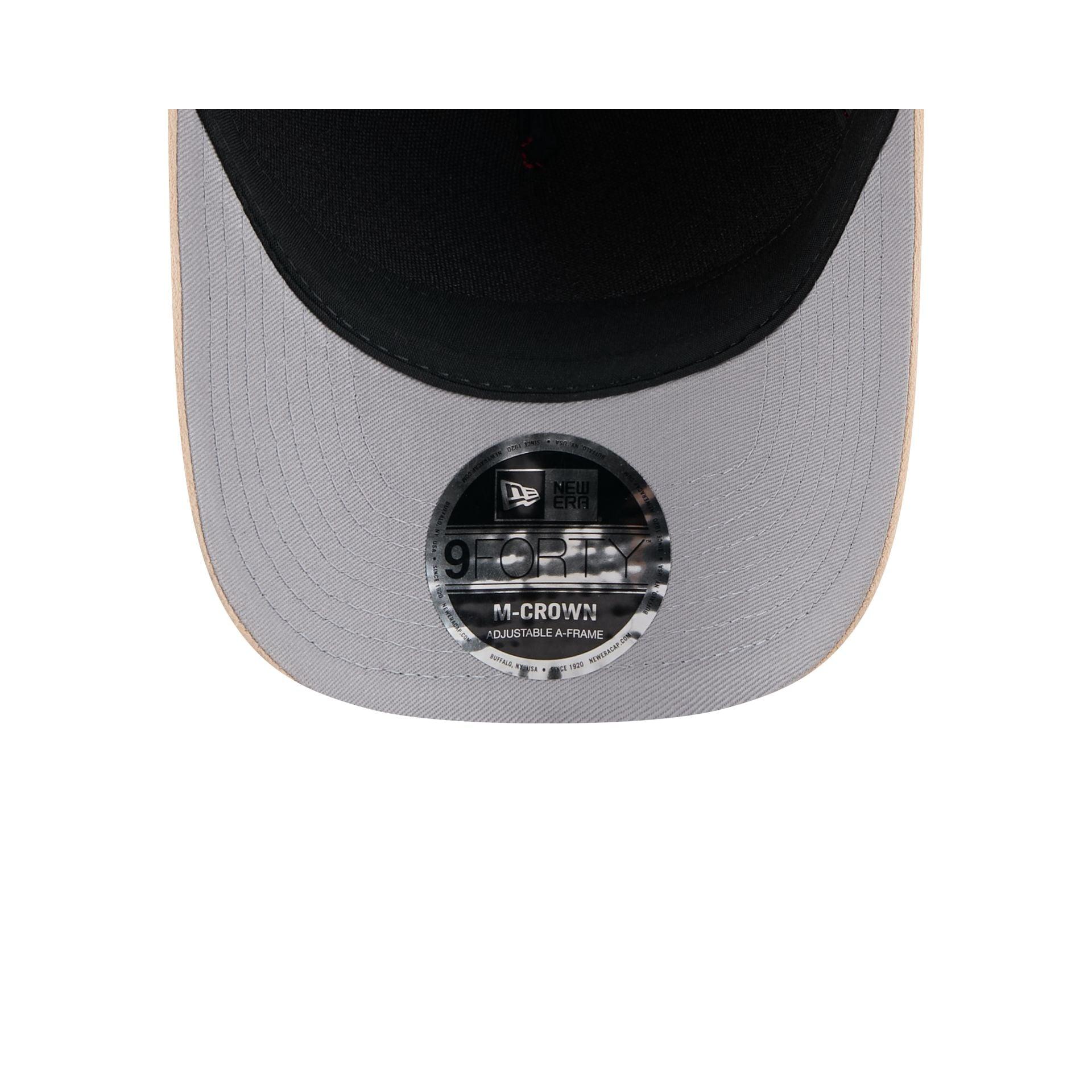 New York Yankees Suede Patch 9FORTY M-Crown A-Frame Adjustable Hat Male Product Image