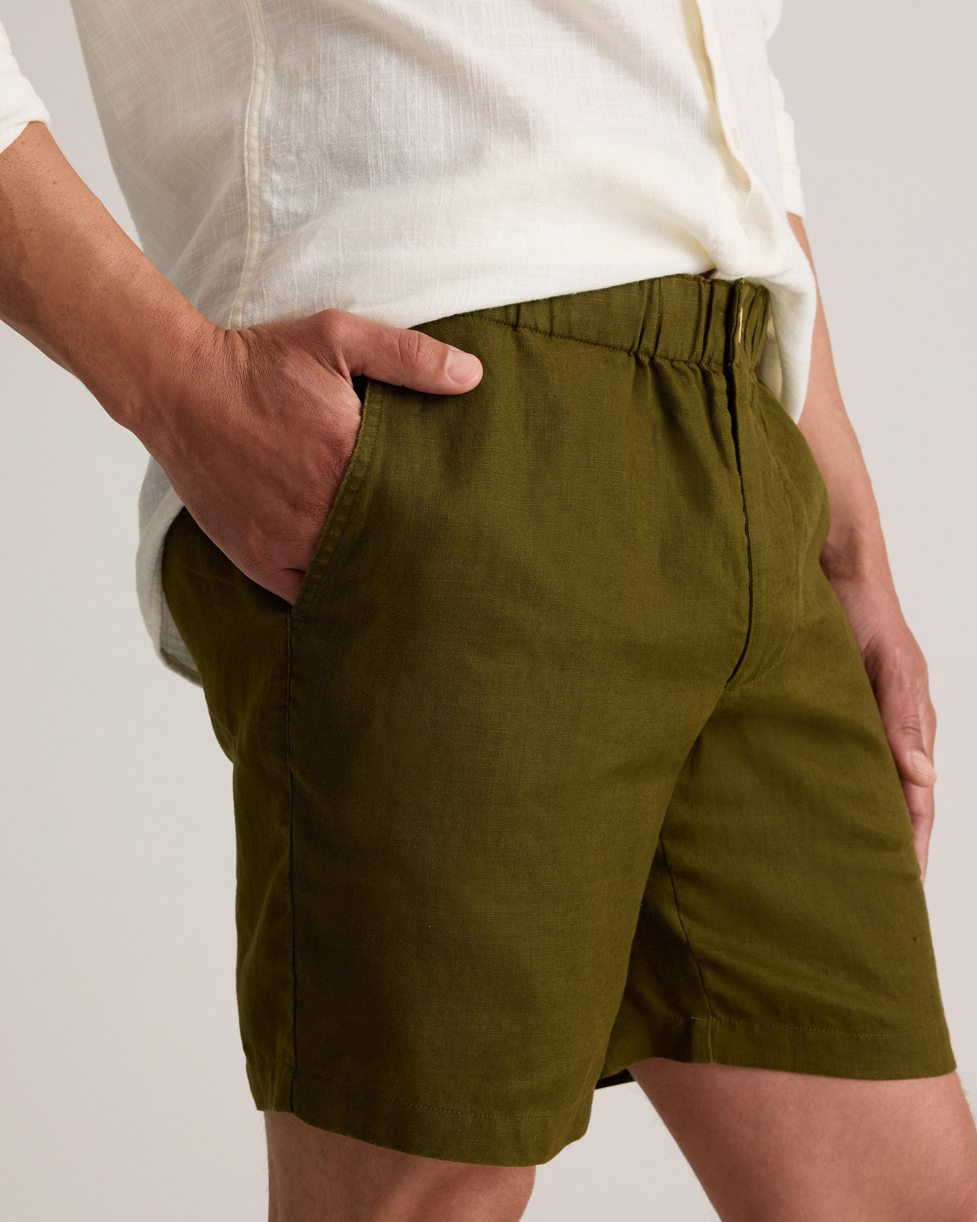 Quince | Men's 100% European Linen Shorts 8" Product Image