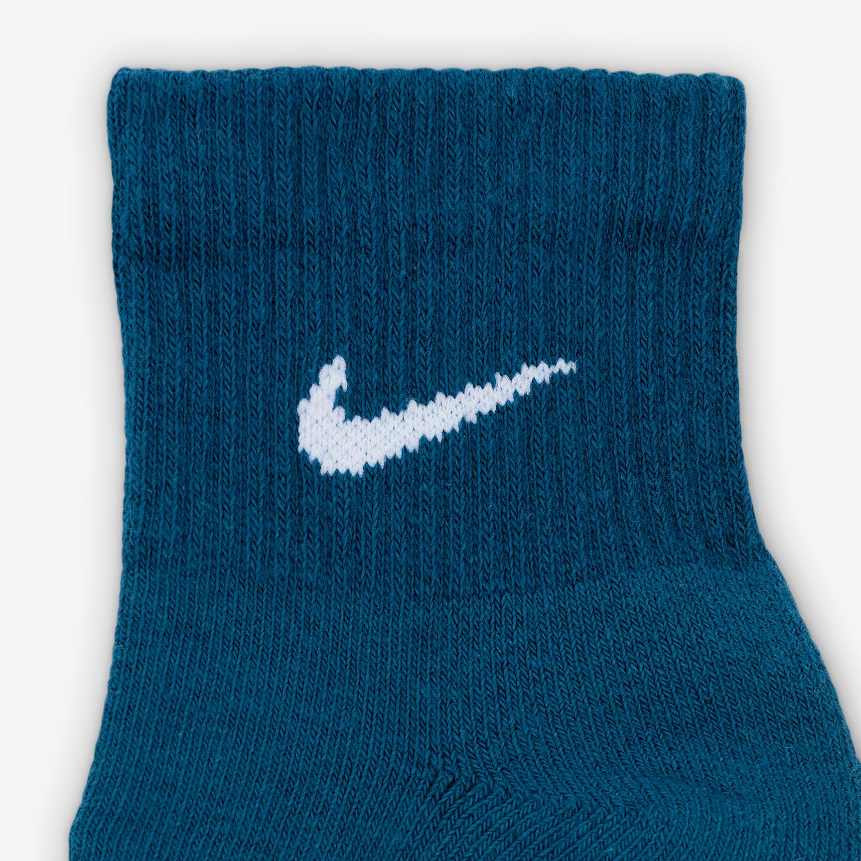 Nike Mens Everyday Plus Cushioned Training Ankle Socks (6 Pairs) | SX6899-970 Product Image