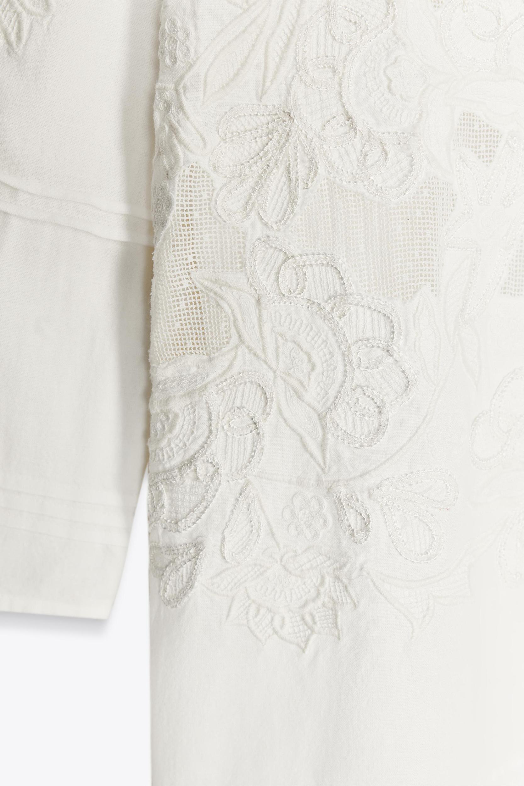 ZW COLLECTION EMBROIDERED SHORT DRESS Product Image