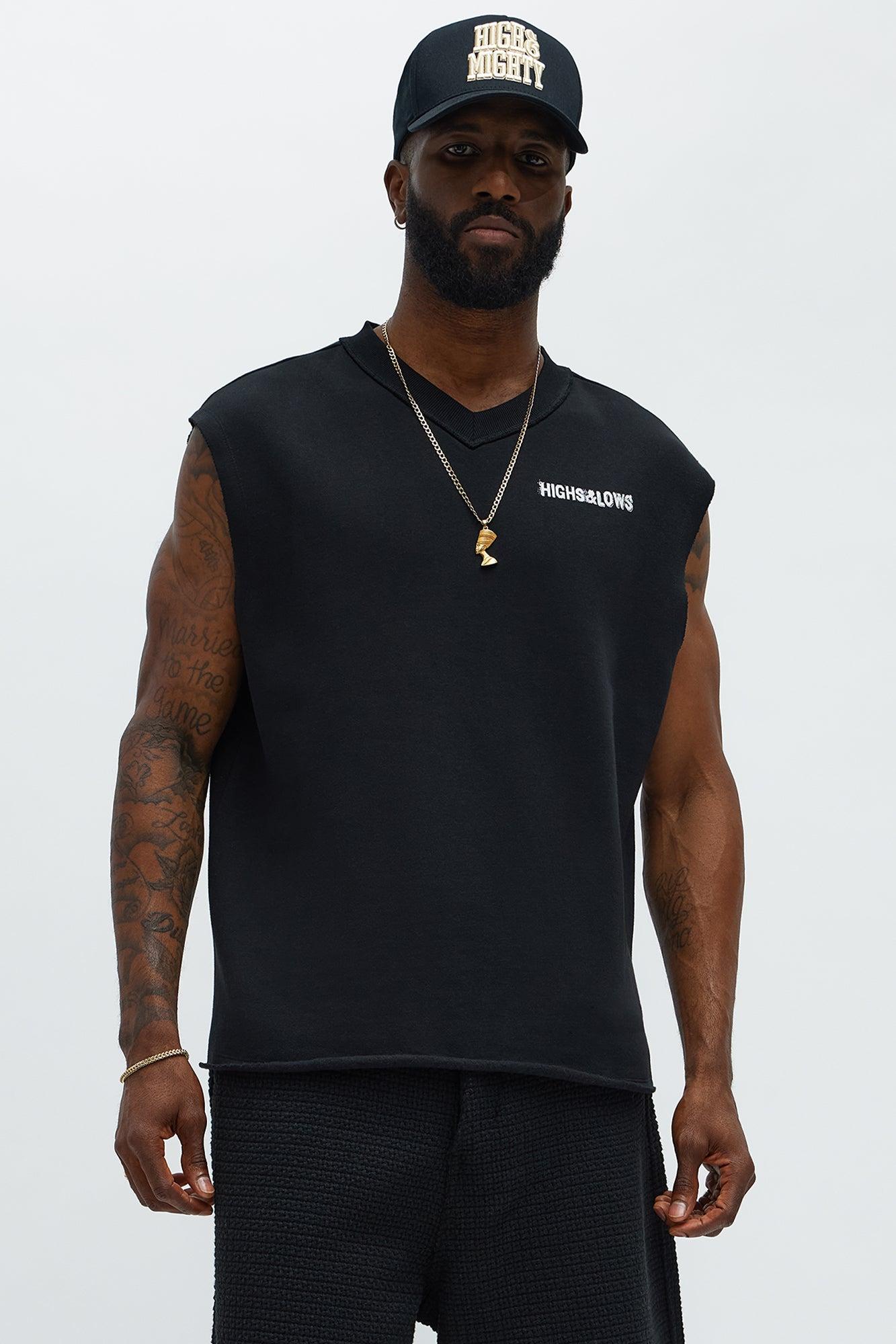 Tyson Highs And Lows Muscle Tee - Black Male Product Image