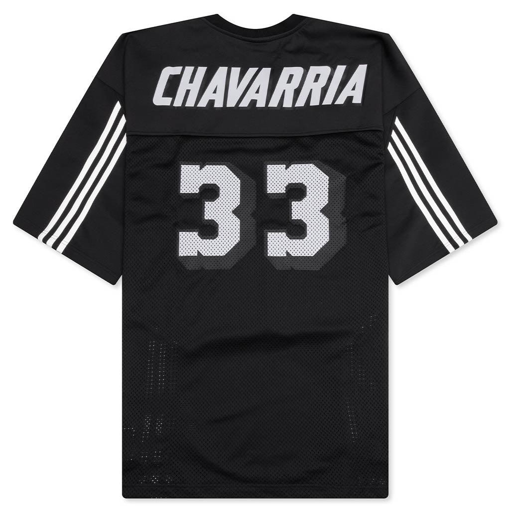 Adidas Originals x Willy Chavarria Football Jersey - Black Male Product Image