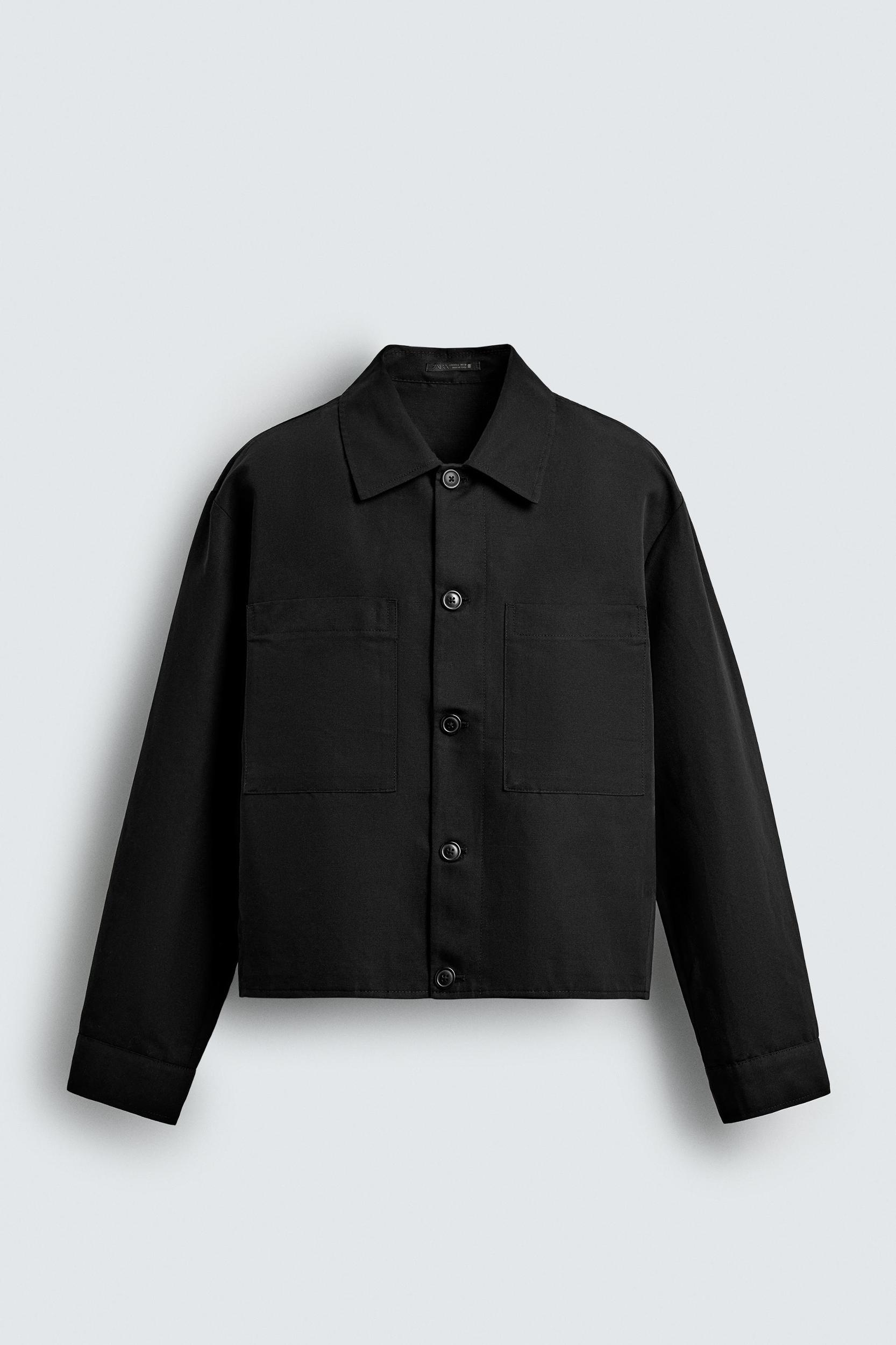RELAXED FIT POCKET OVERSHIRT Product Image