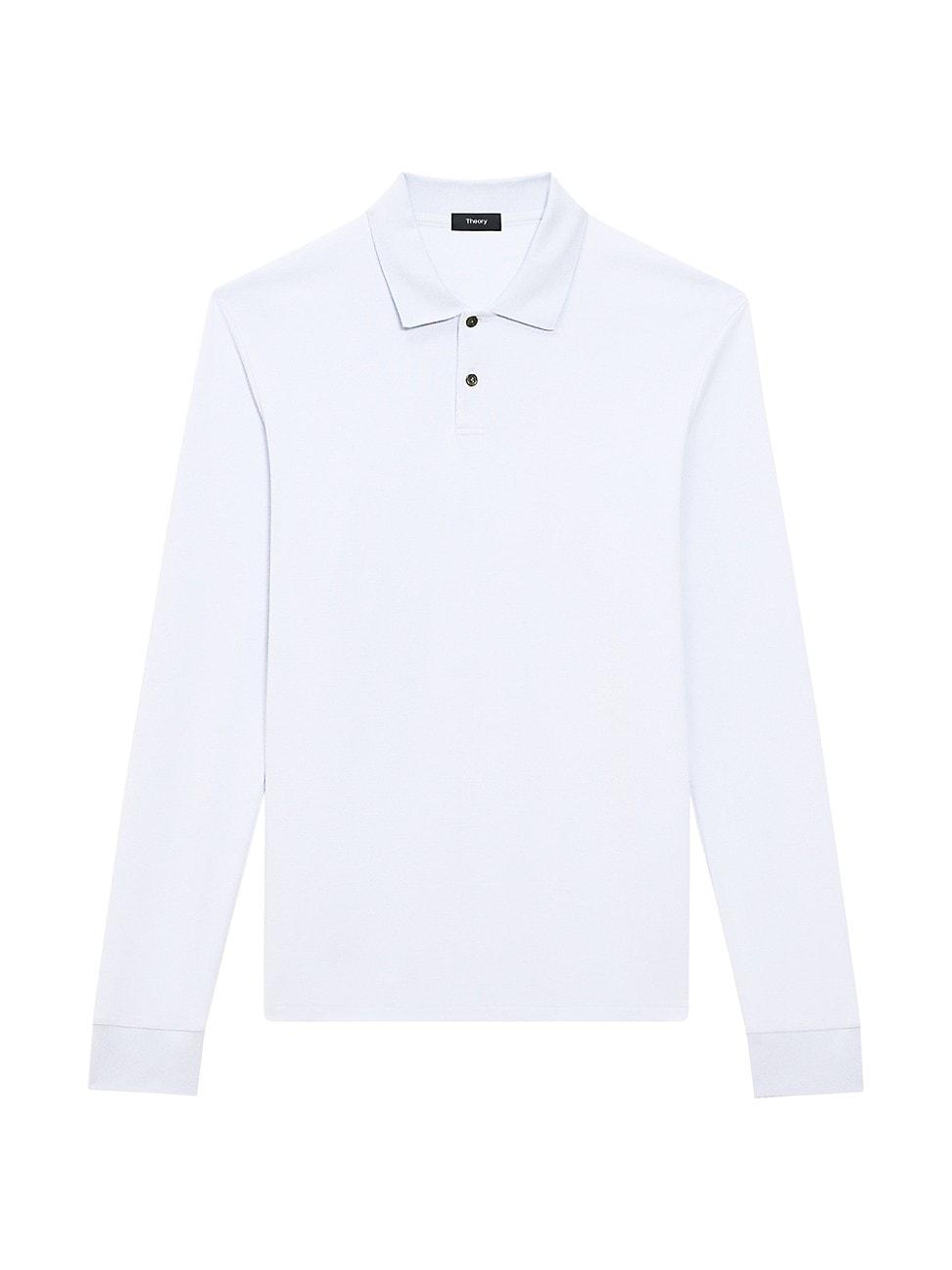 Mens Goris Long-Sleeve Polo Shirt Product Image