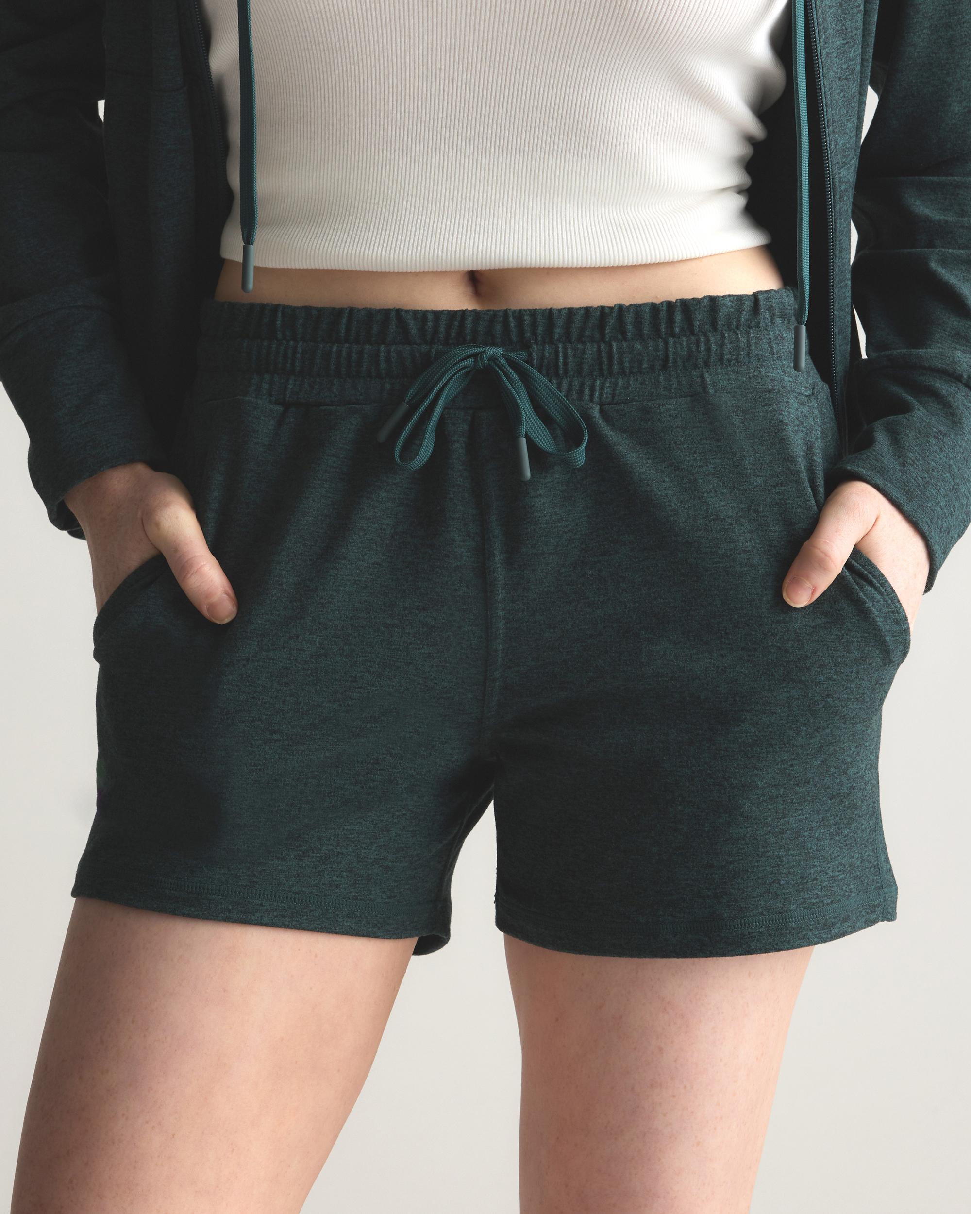 Quince | Women's Super Soft Performance Shorts Flowknit Activewear, Recycled Polyester Product Image