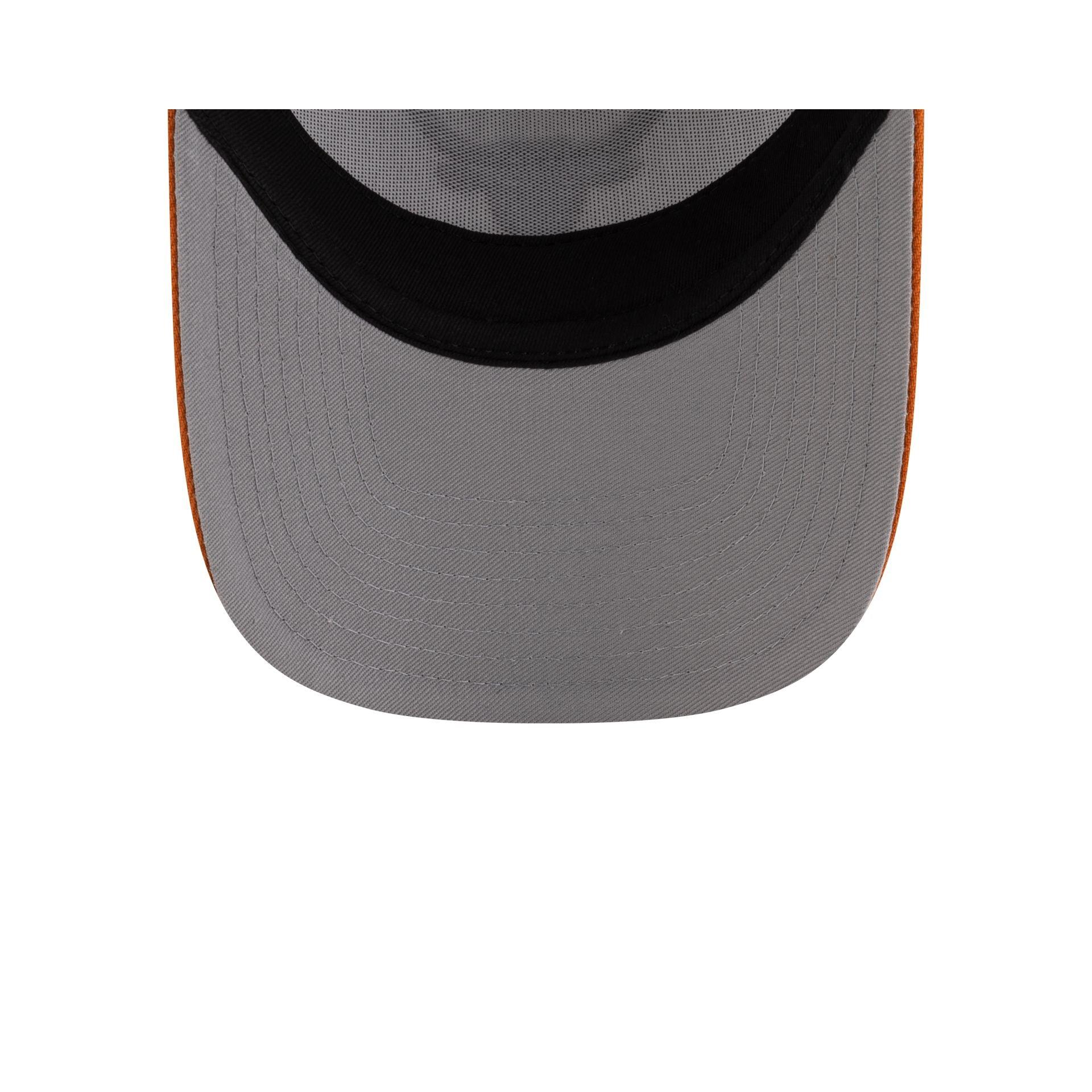 Texas Longhorns White 9FORTY A-Frame Snapback Hat Male Product Image