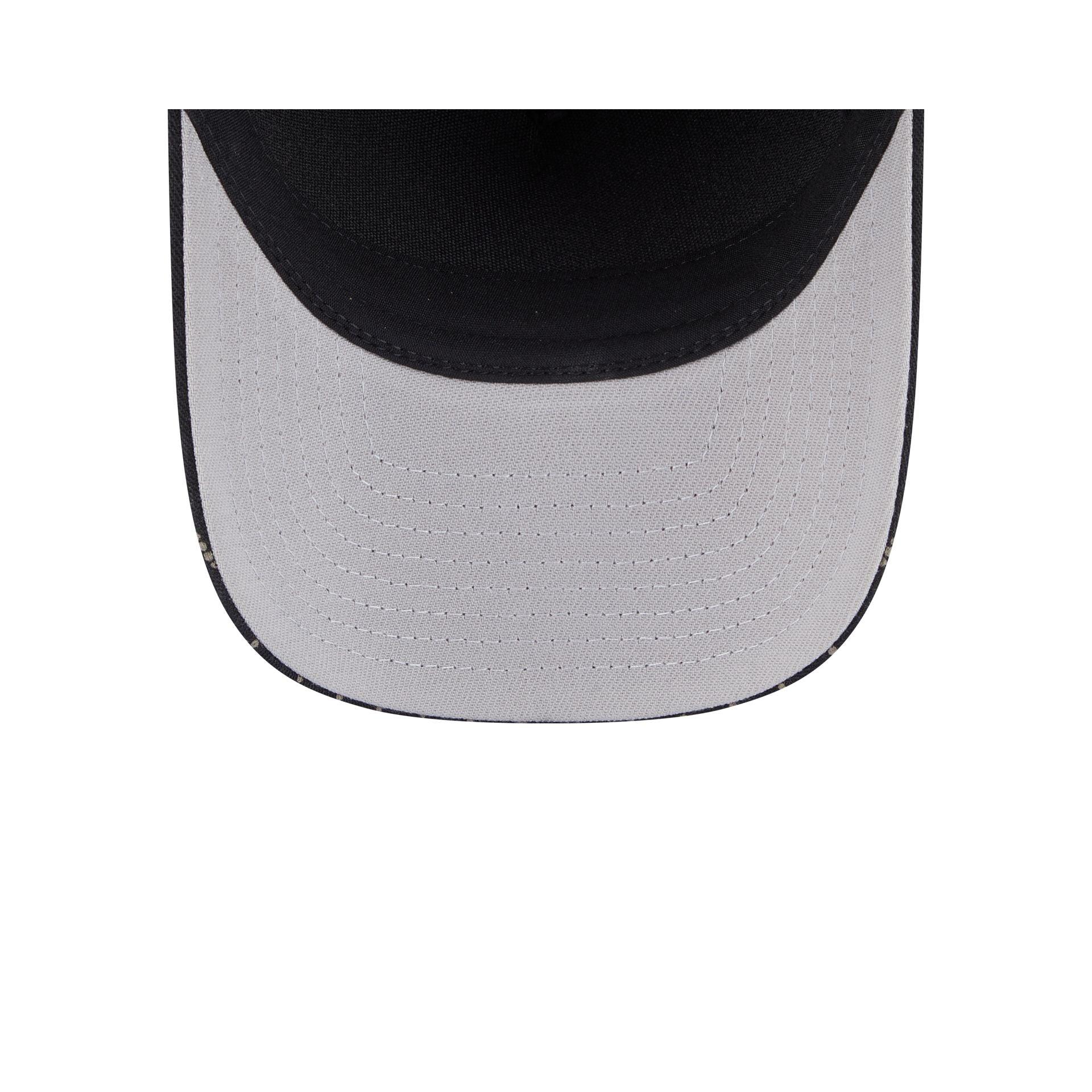 Chicago White Sox Dotted Pinstripe 9FORTY M-Crown A-Frame Adjustable Hat Male Product Image